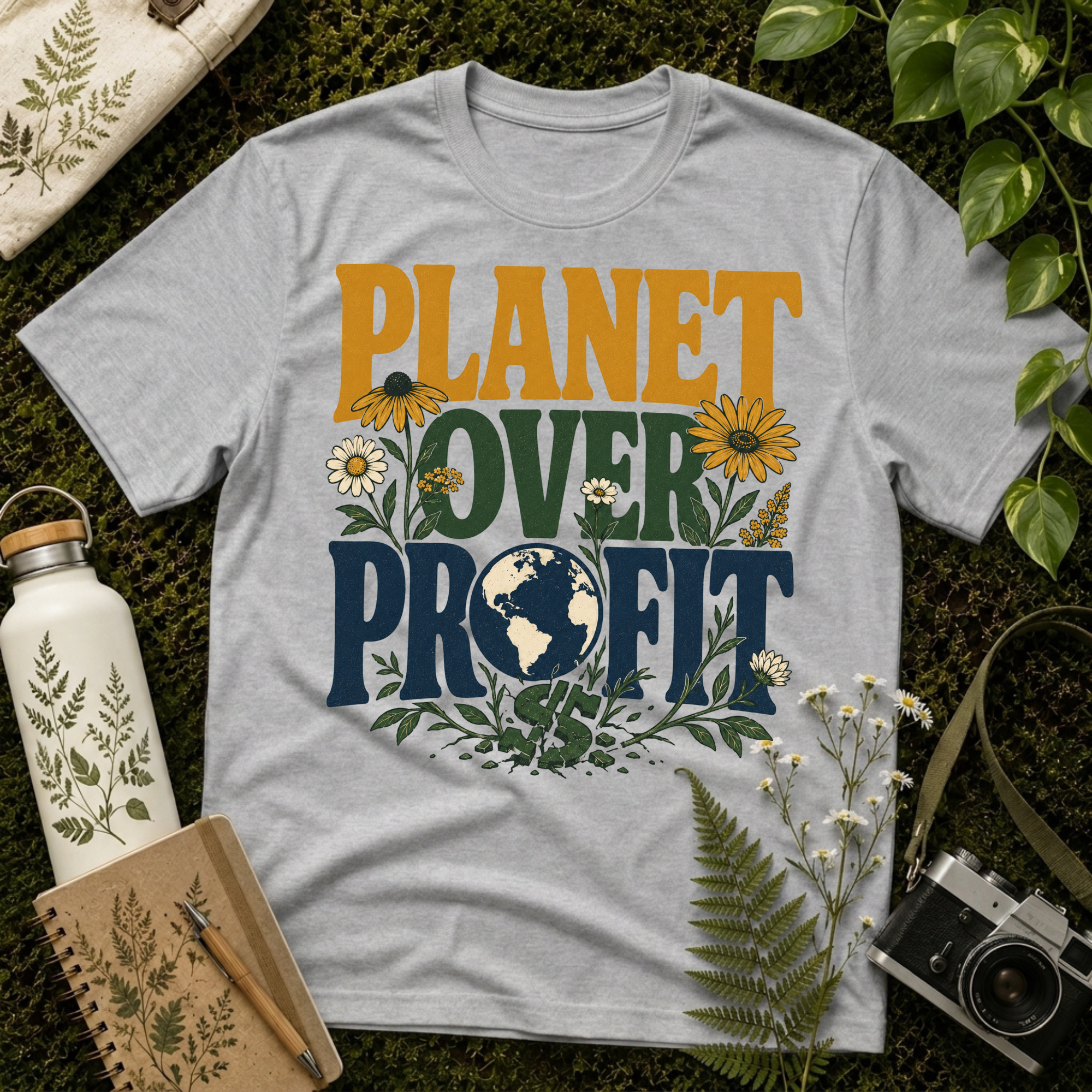 Planet Over Profit Tee