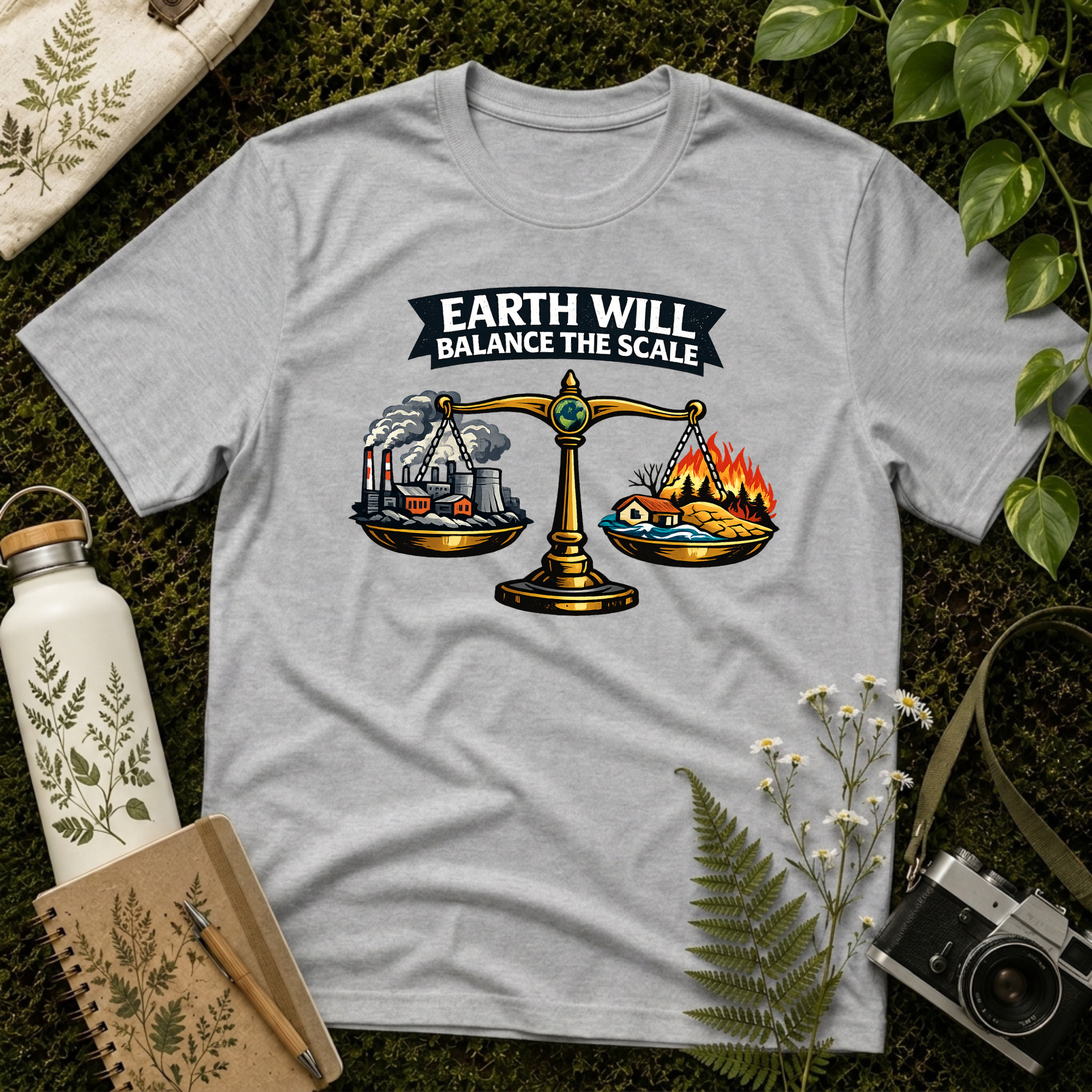 Earth Will Balance The Scale Tee
