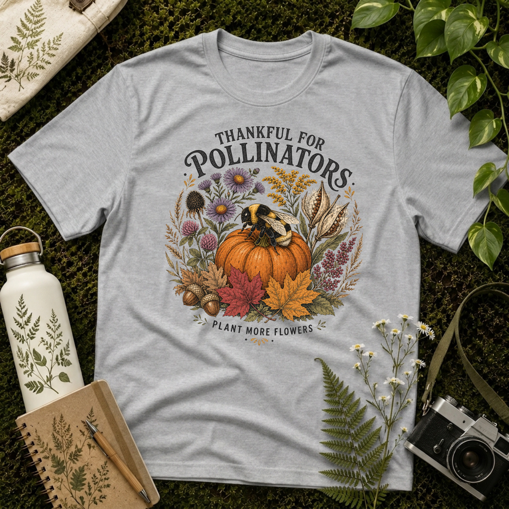 Thankful For Pollinators Tee