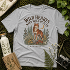 Red Wolf Wild Hearts Tee