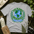 The Planet Deserves Better B+G Tee
