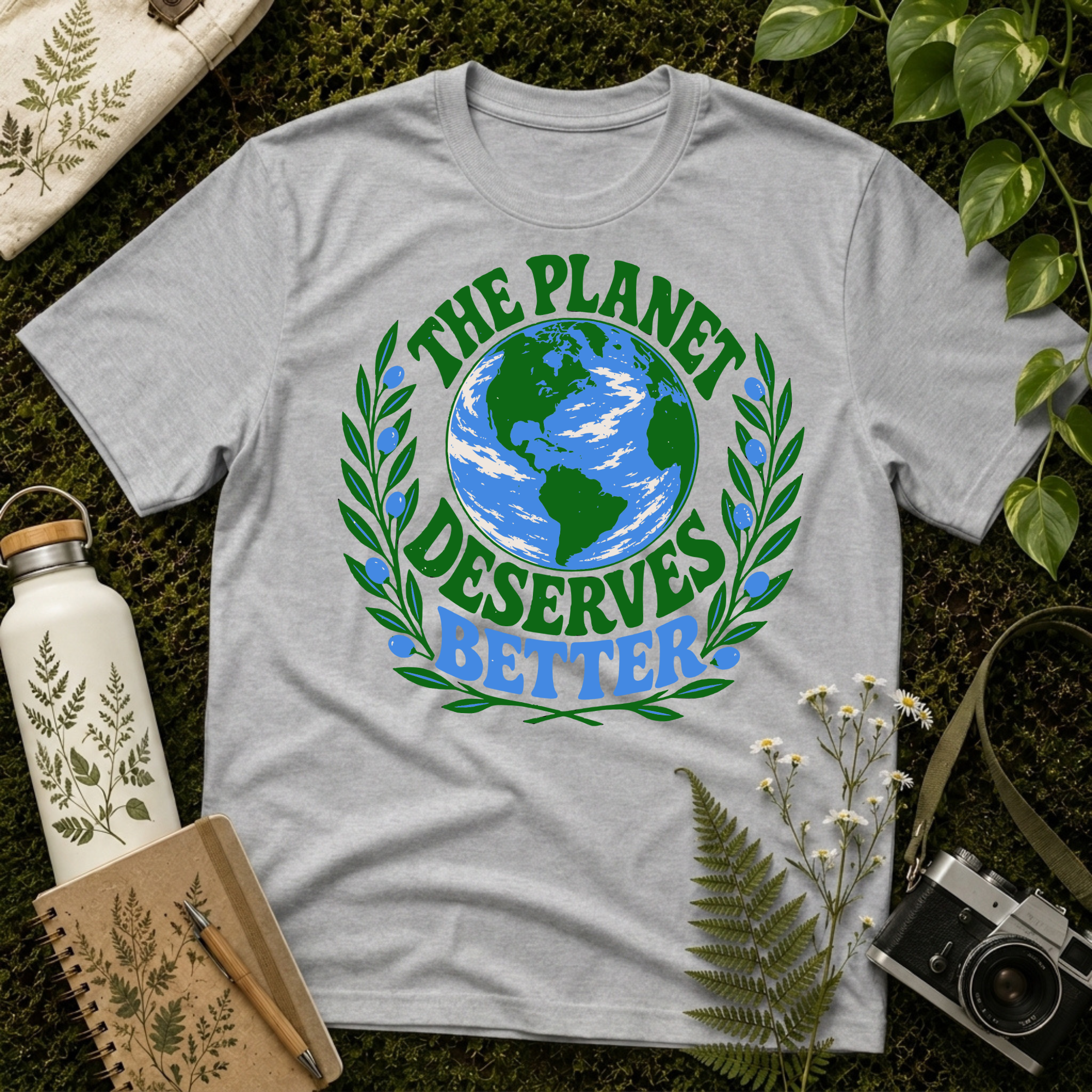 The Planet Deserves Better B+G Tee