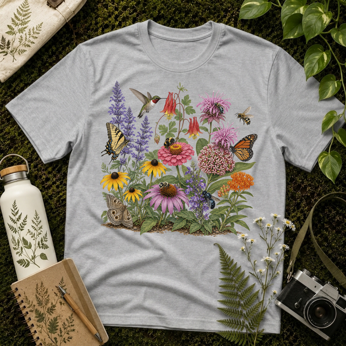 Pollinator Garden 3 Tee