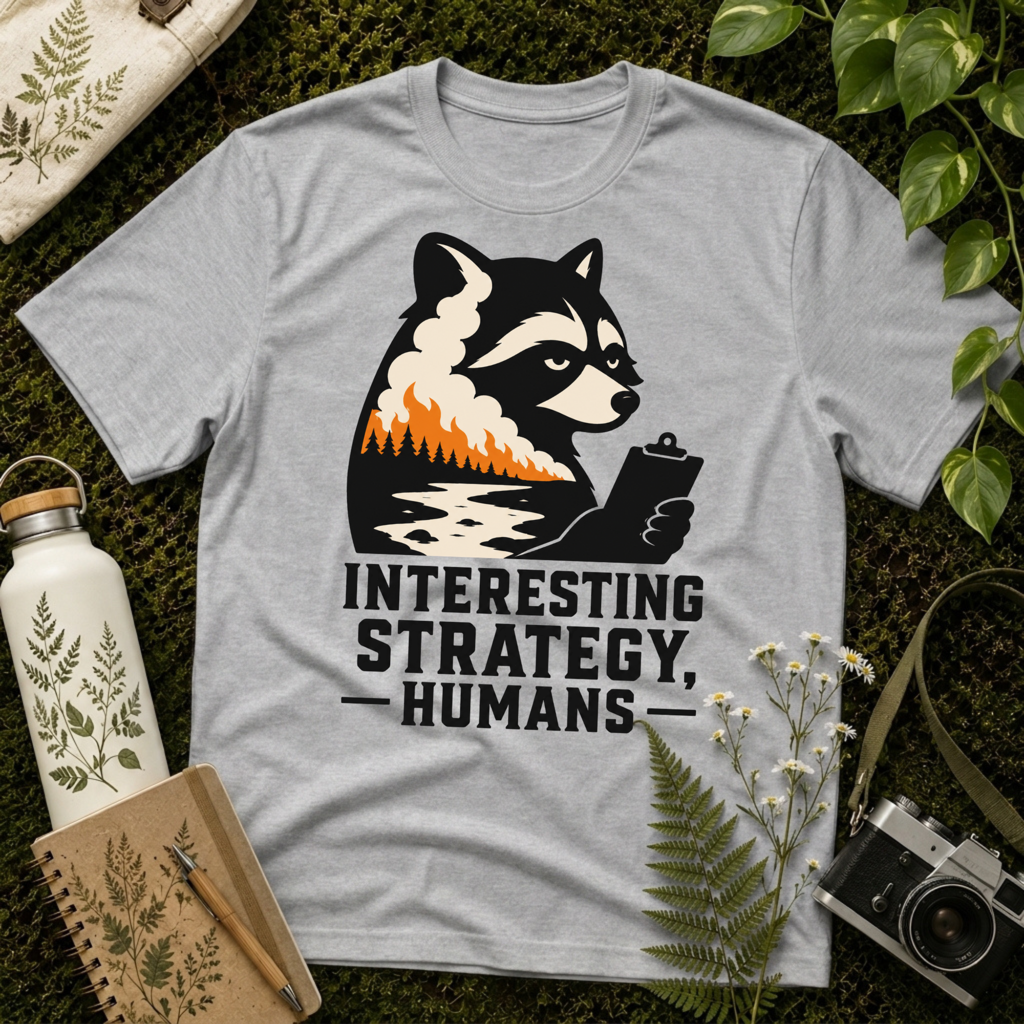 'Interesting Strategy Humans' Tee