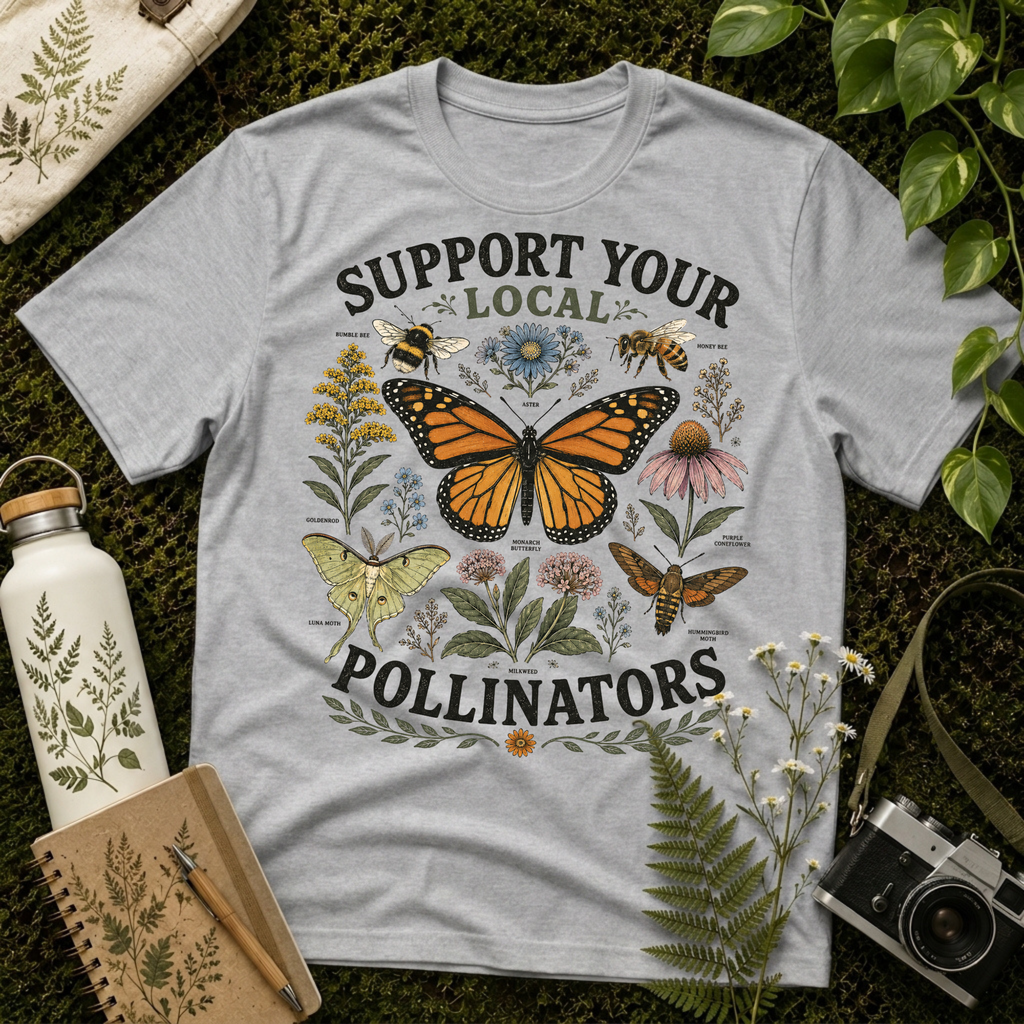 Support Your Local Pollinators Tee