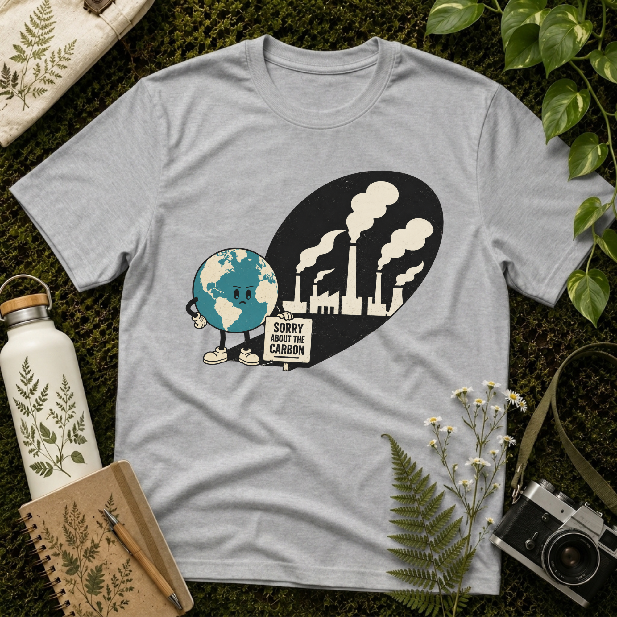 Sorry About The Carbon Shadow Tee