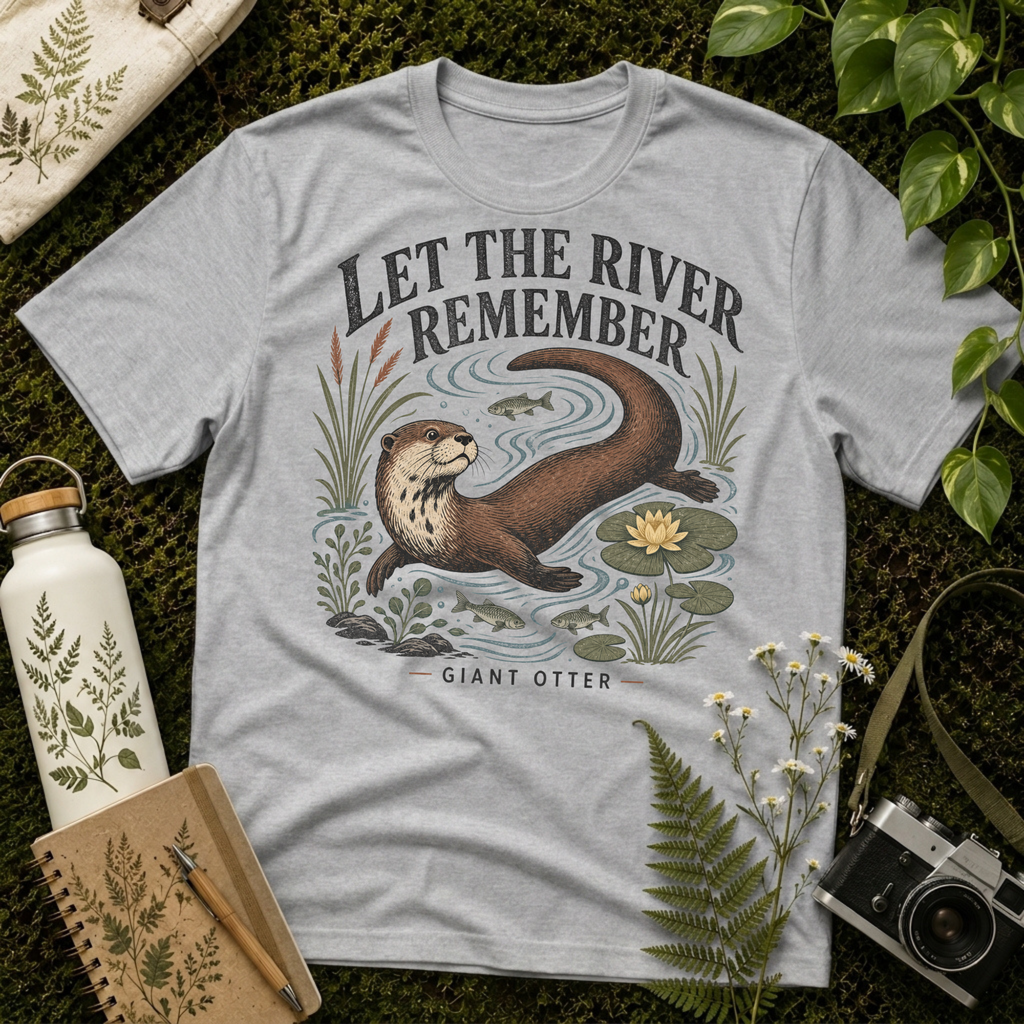 Giant Otter Let The River Tee