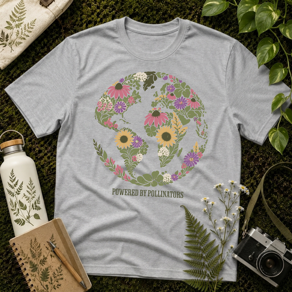 Powered By Pollinators Tee
