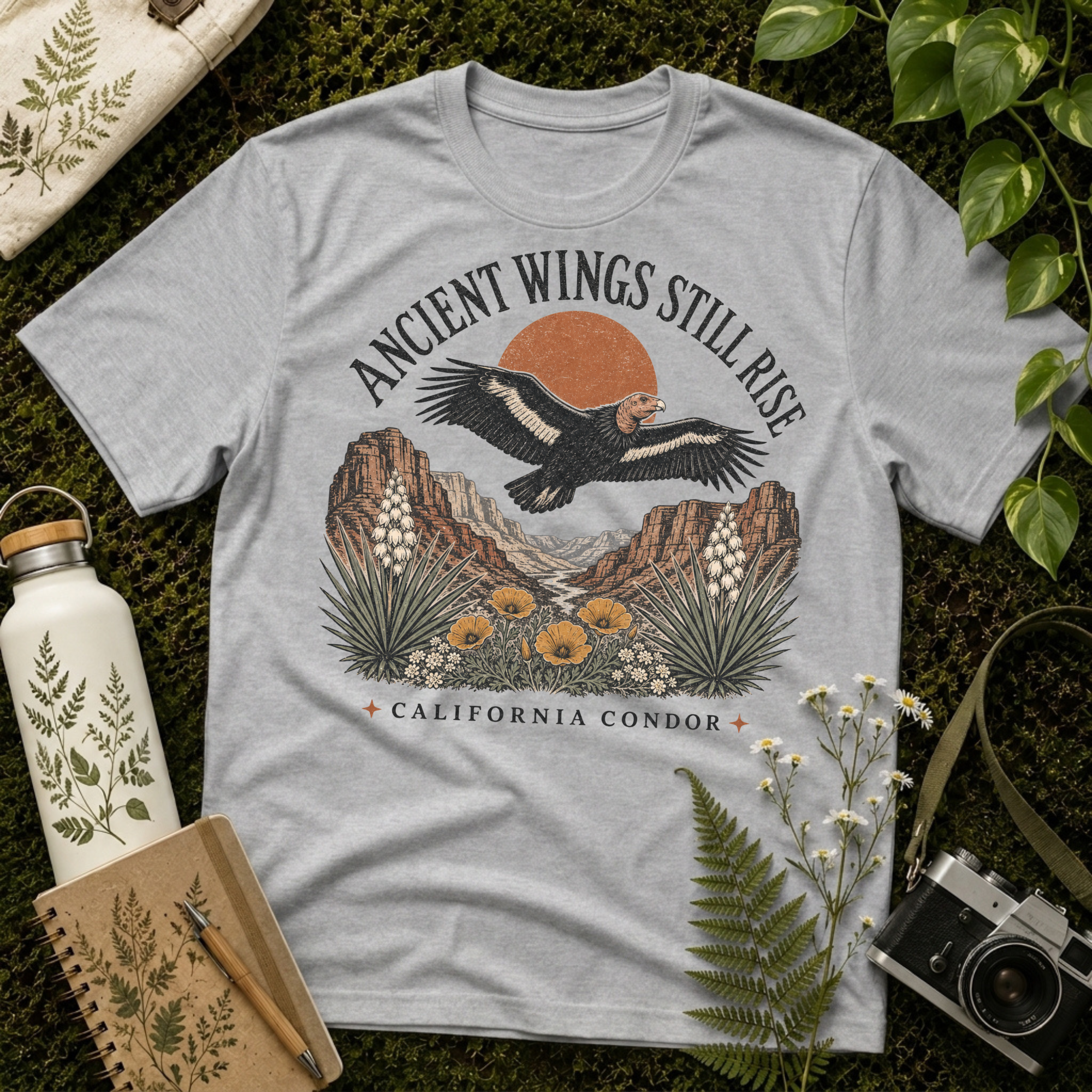 California Condor Ancient Wings Tee