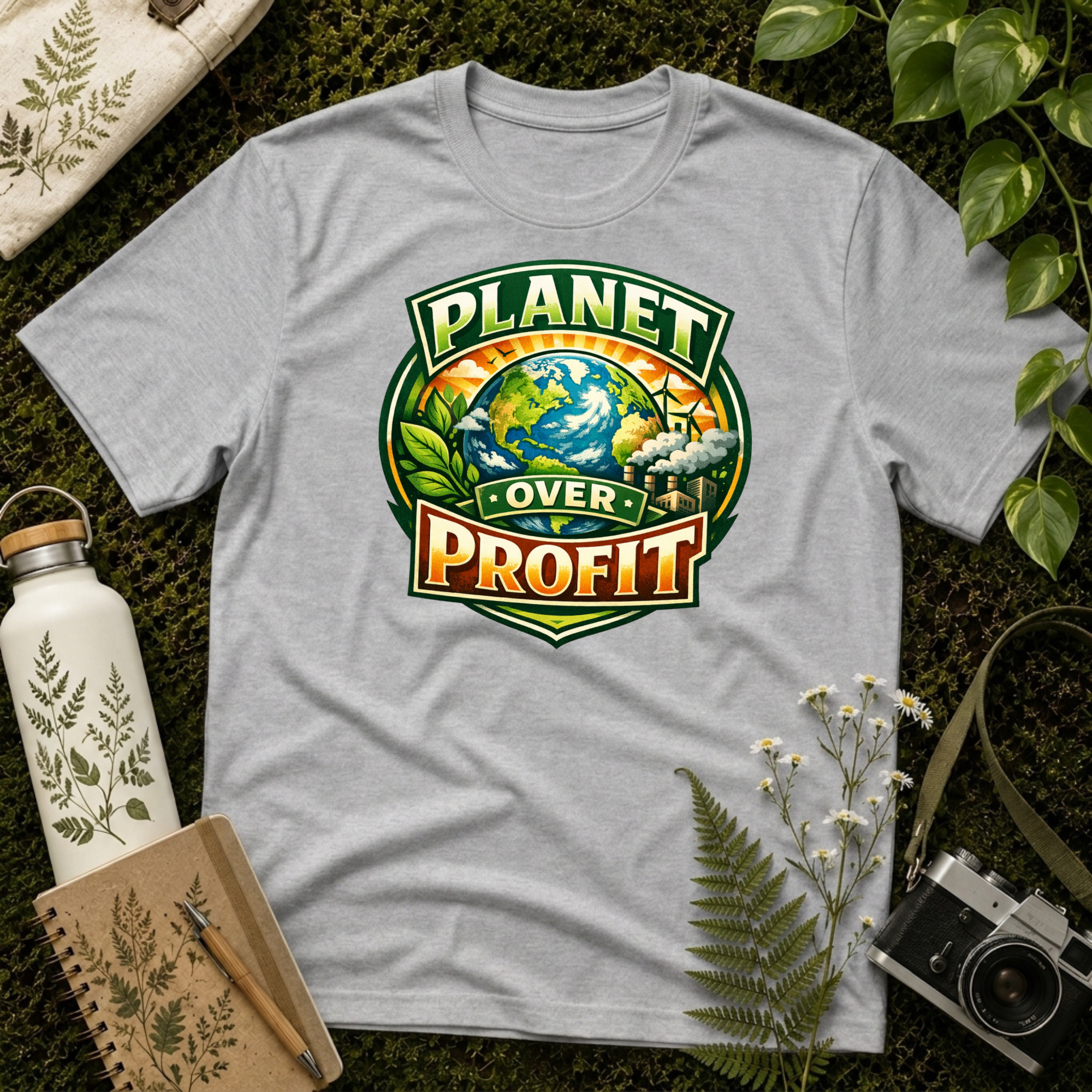 Planet Over Profit Tee
