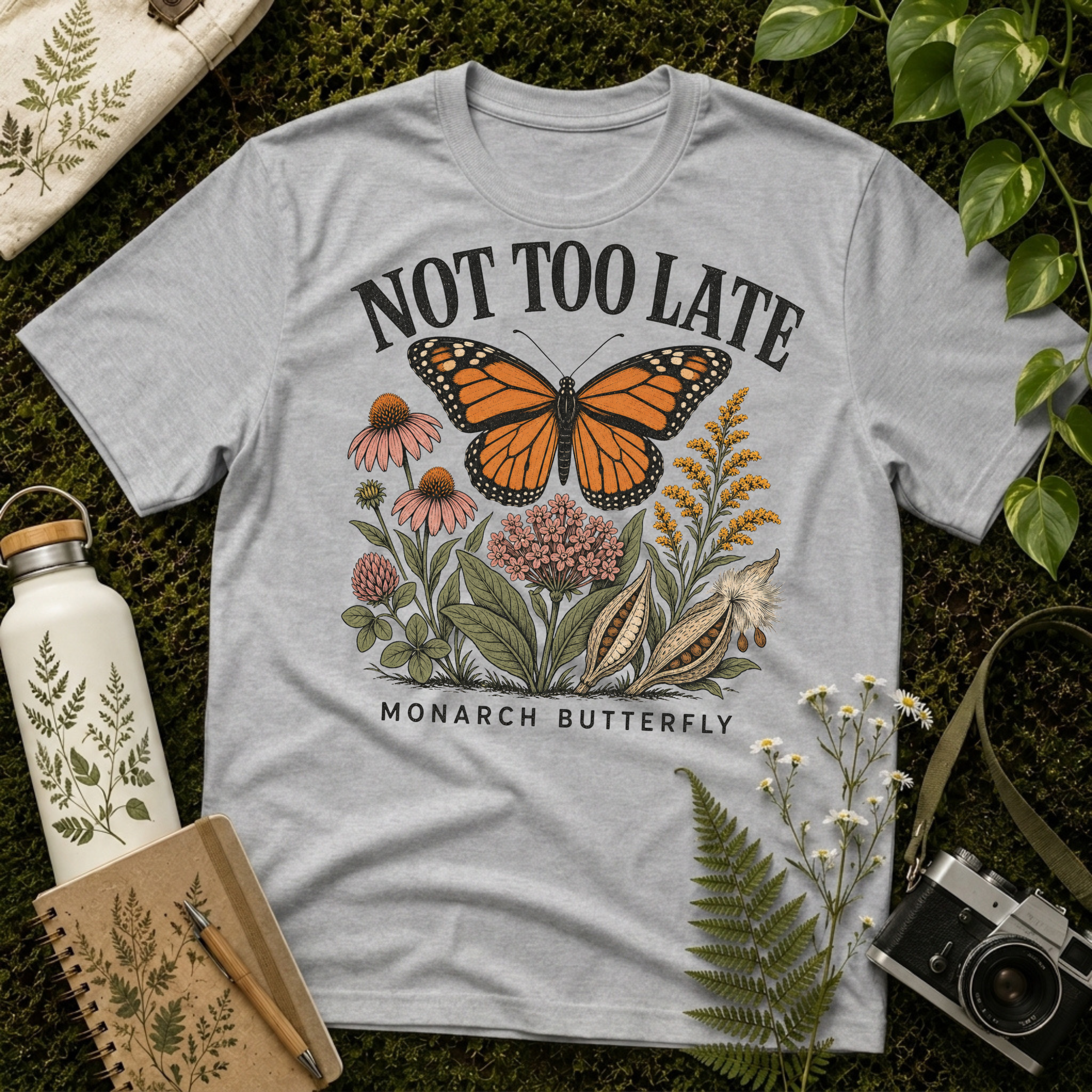 Monarch Not Too Late Tee