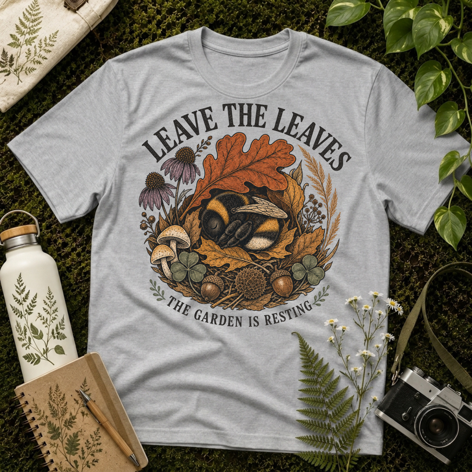 Leave The Leaves Tee