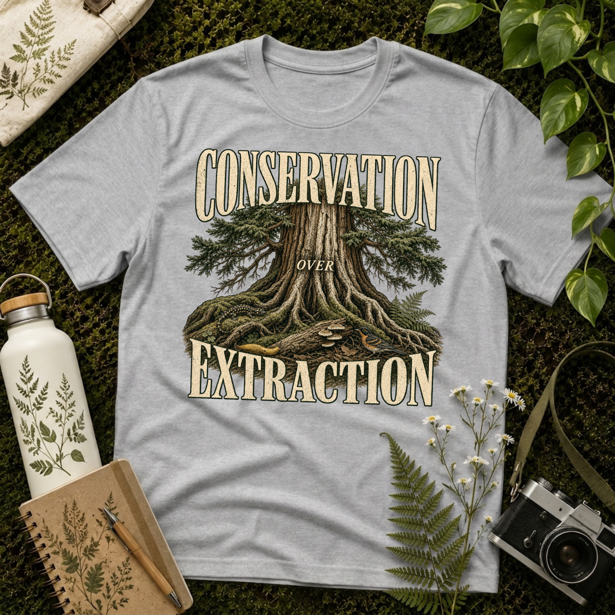 Conservation Over Extraction Tee