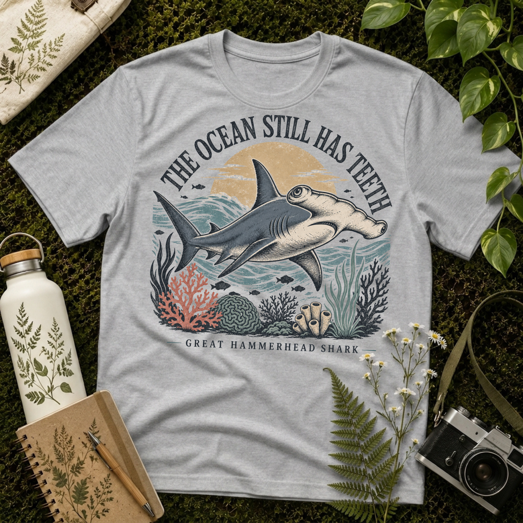 Great Hammerhead Shark Teeth Tee