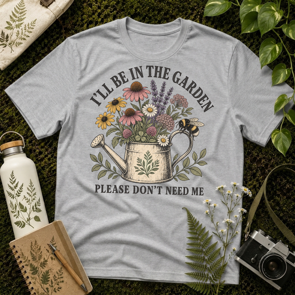 I'll Be In The Garden Tee
