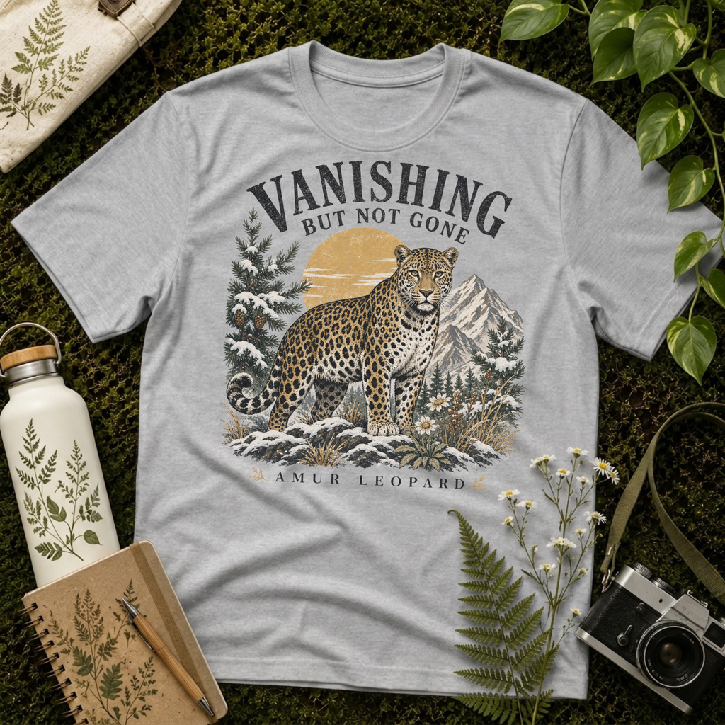 Vanishing Amur Leopard Tee