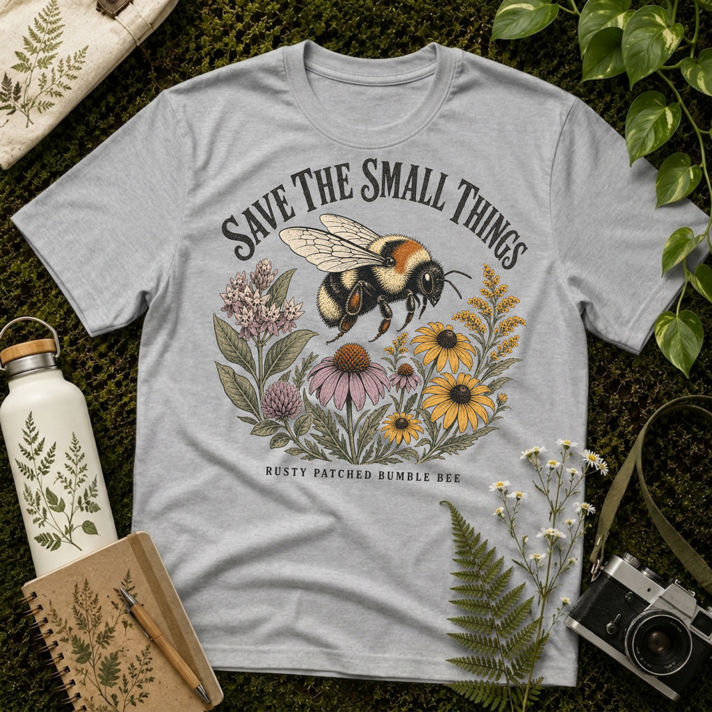Rusty Patched Bumble Bee Tee