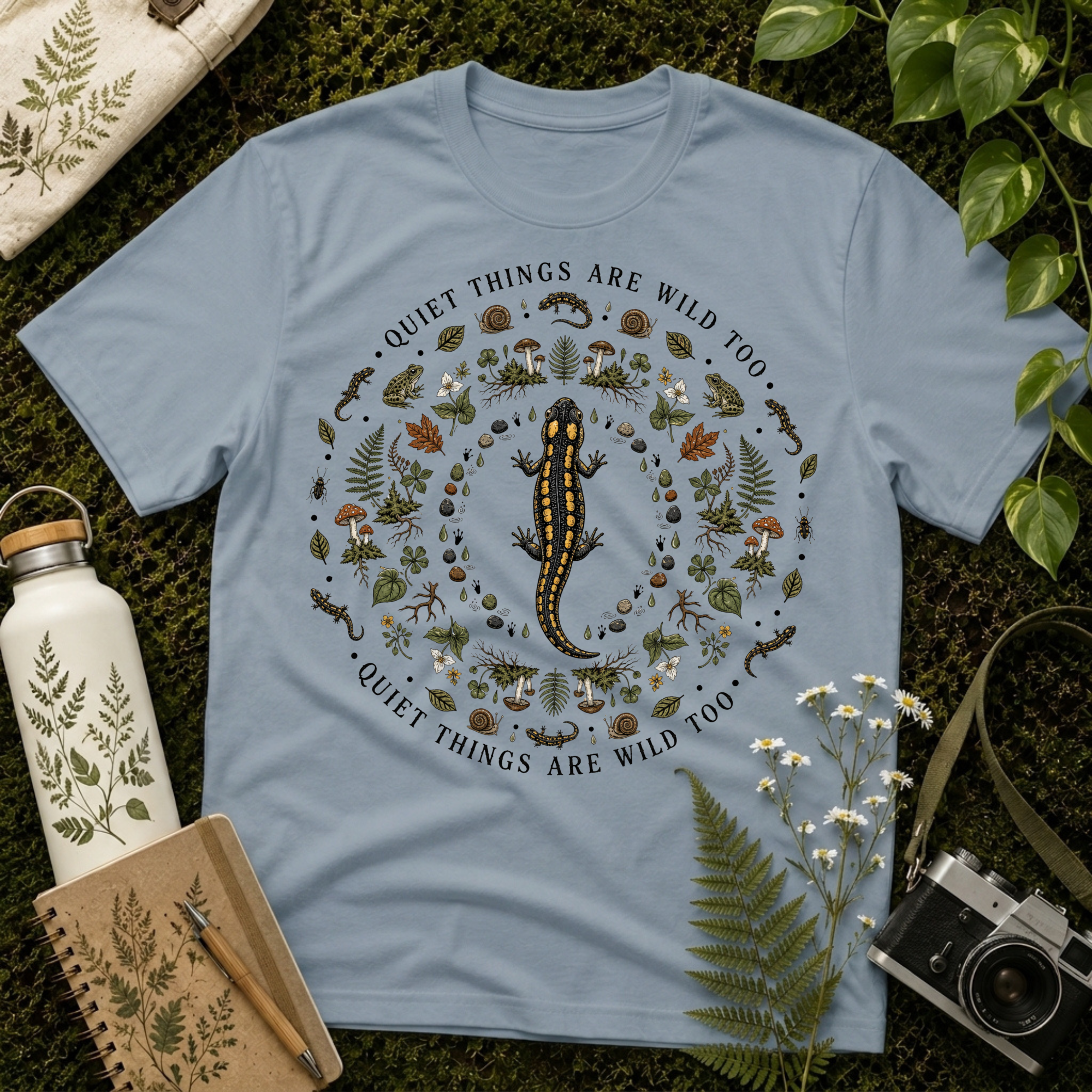 Salamander Mandala Tee