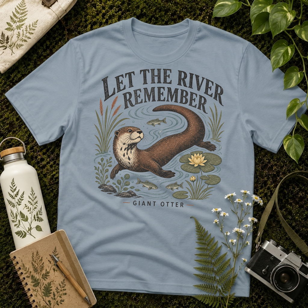 Giant Otter Let The River Tee