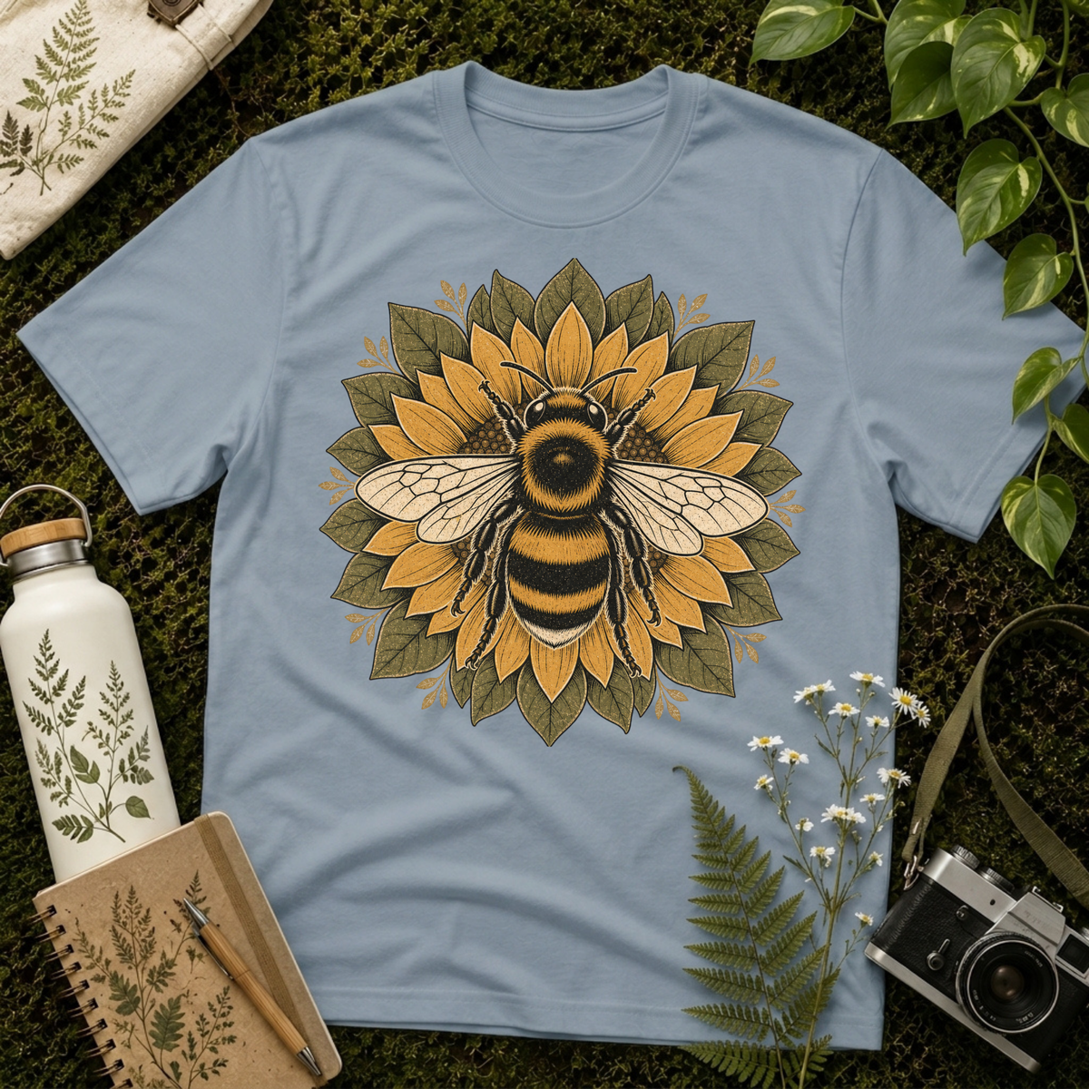 Bee Sunflower Tee