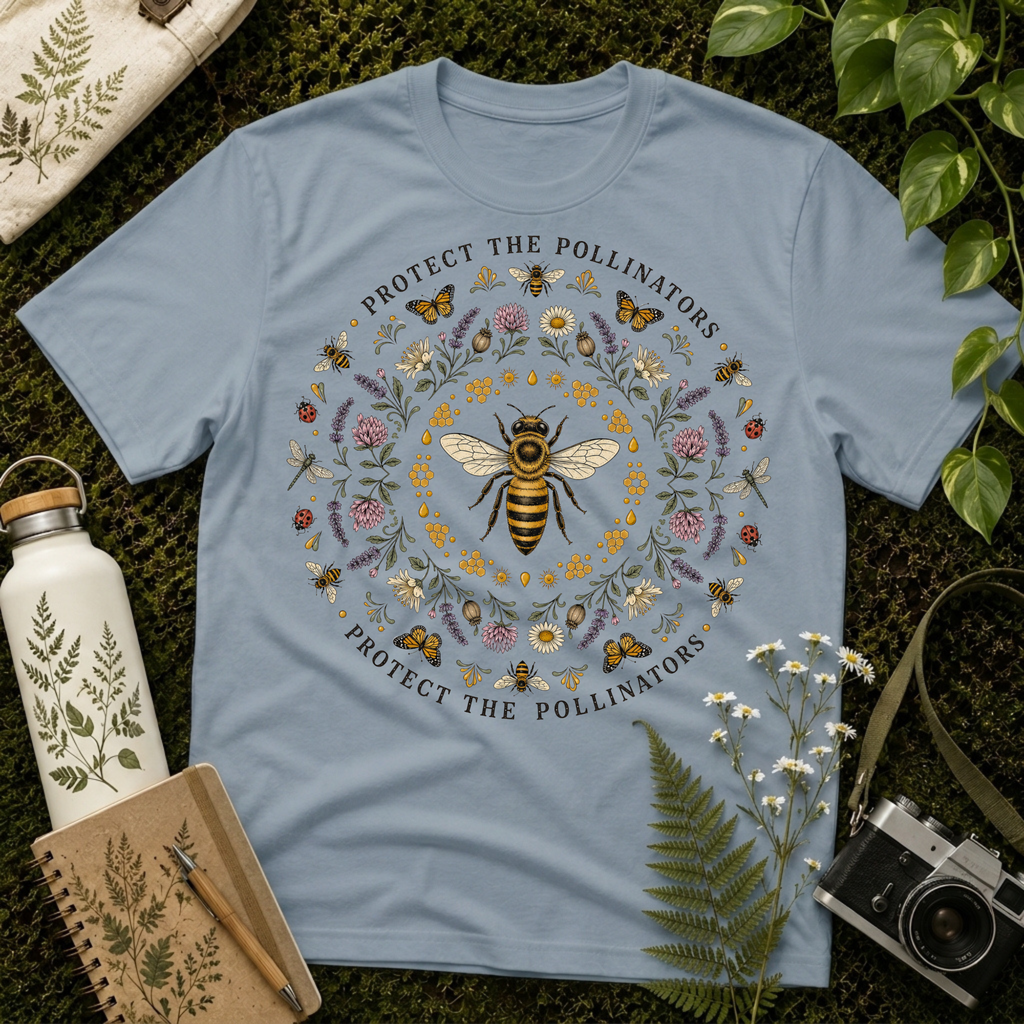 Pollinator Mandala Tee