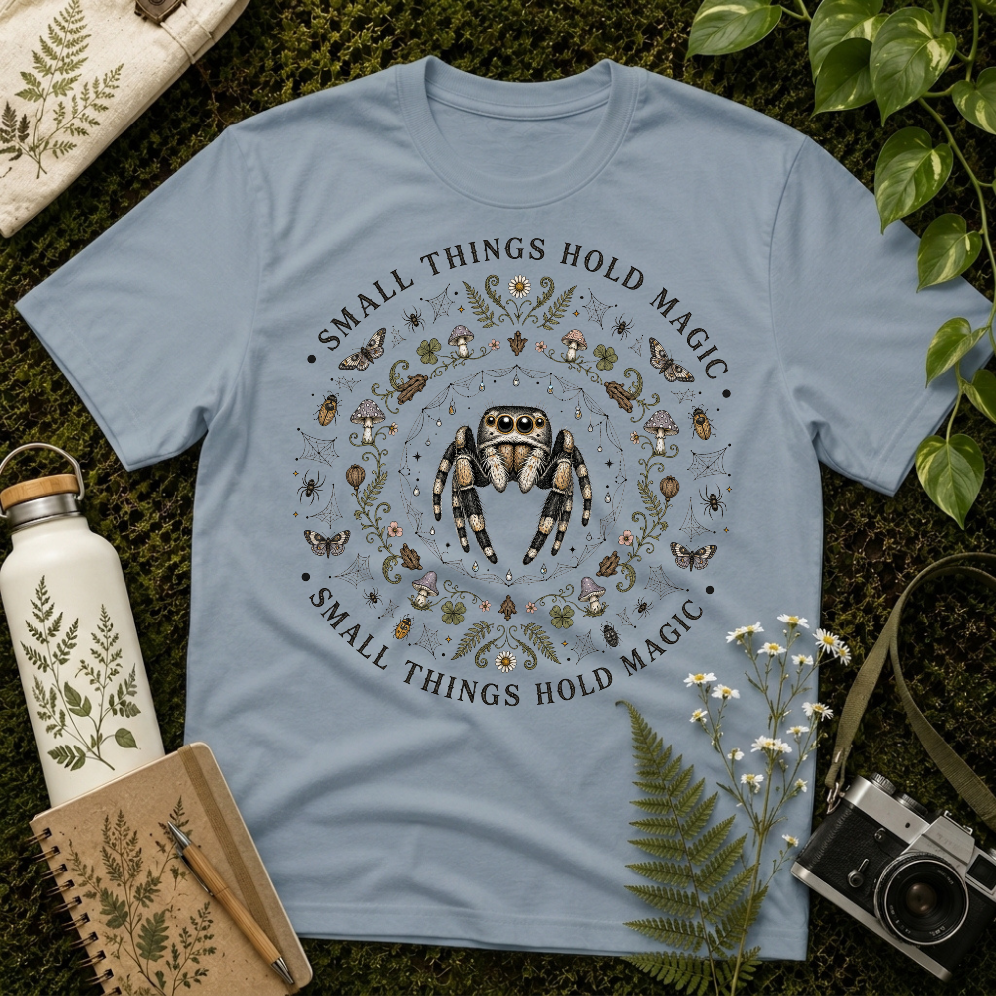 Spider Magic Mandala Tee