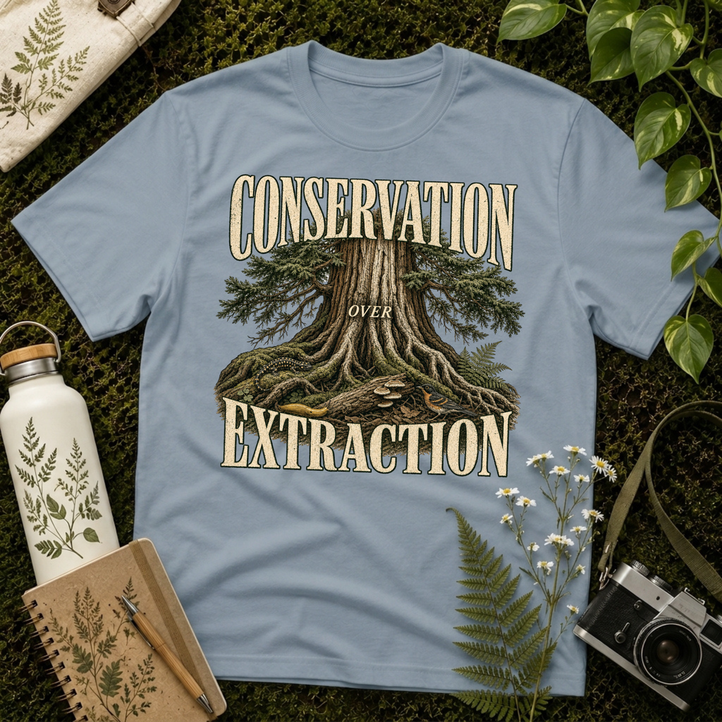 Conservation Over Extraction Tee