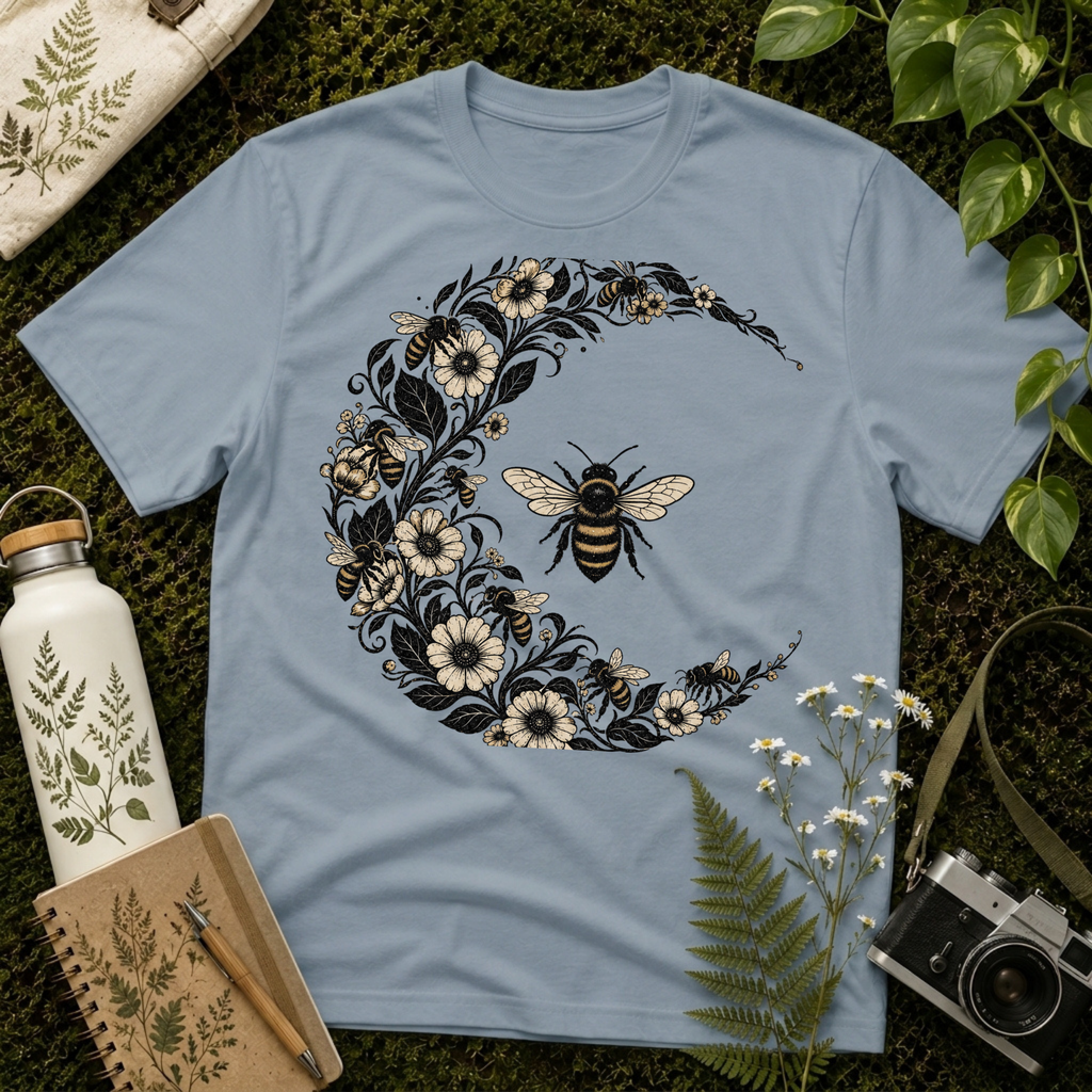 Bee Crescent Tee
