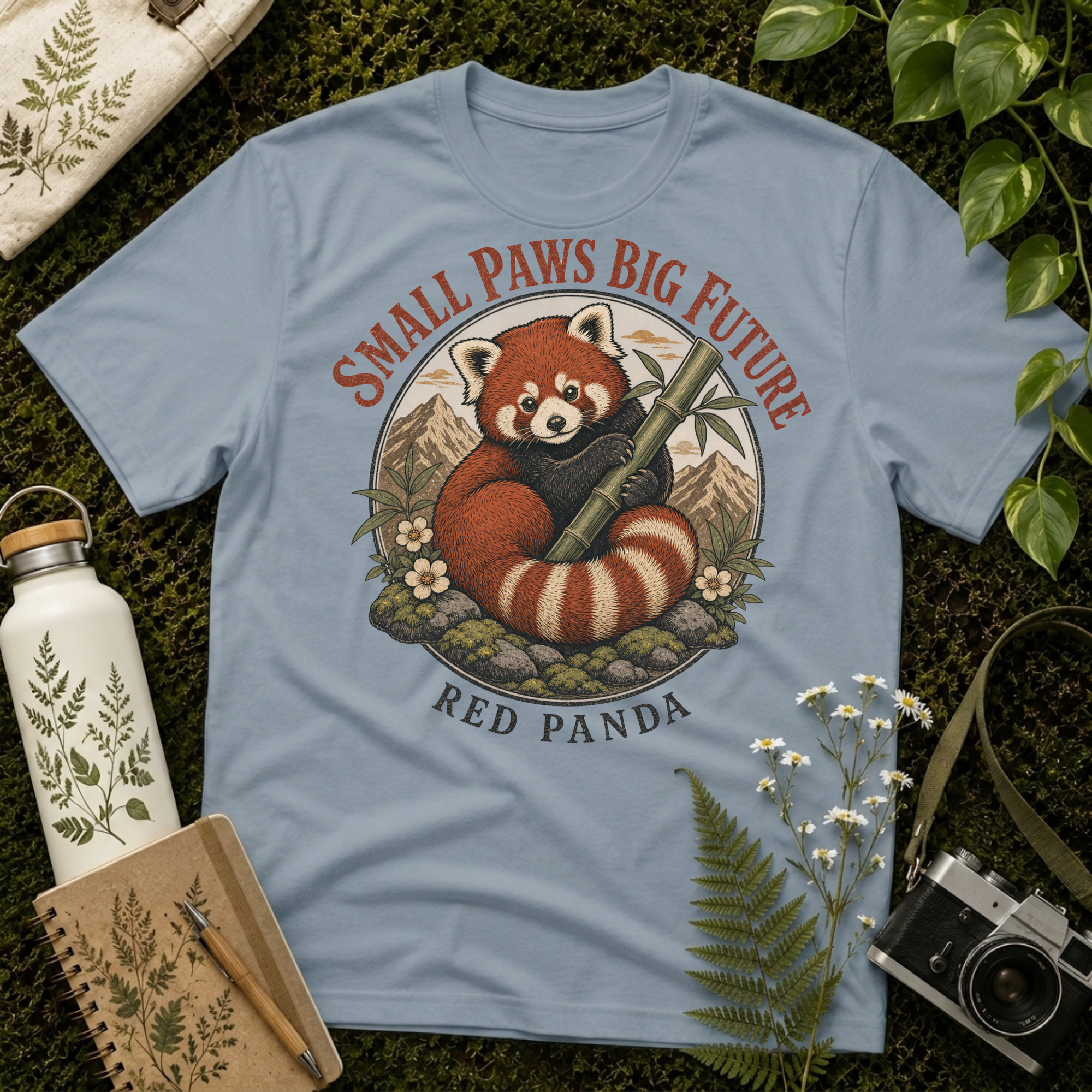 Small Paws Red Panda Tee