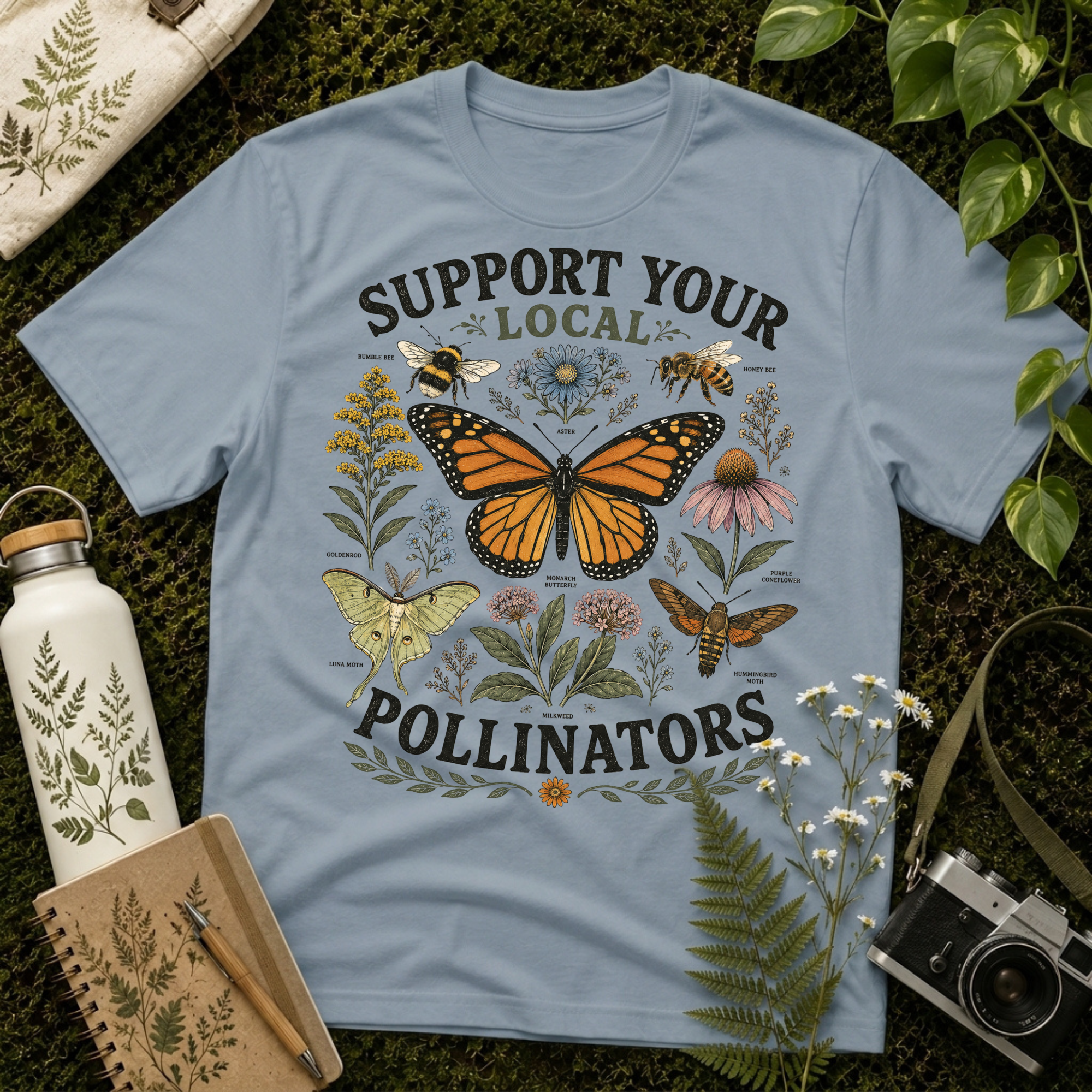Support Your Local Pollinators Tee