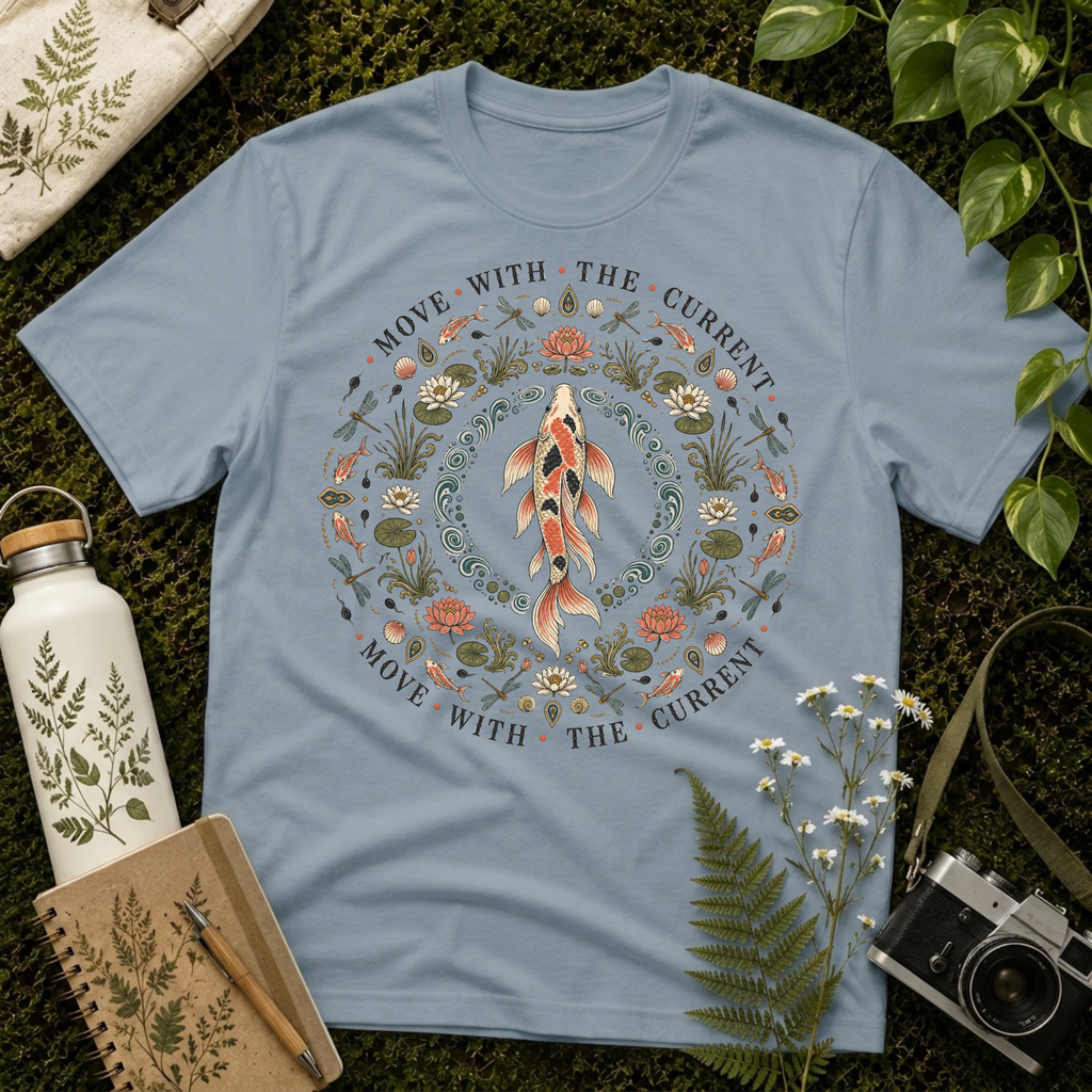 Koi Move Mandala Tee