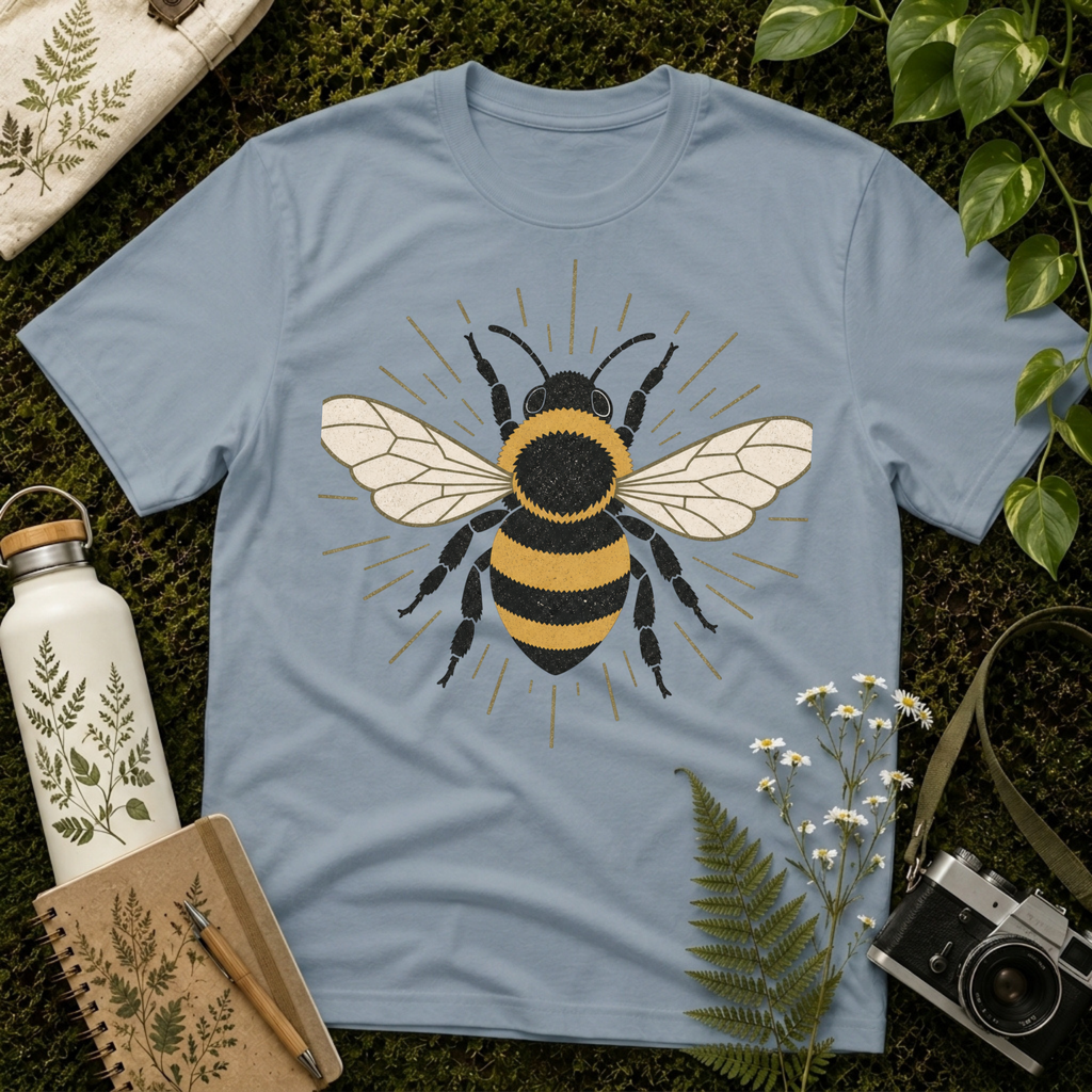Bee and Lines Tee