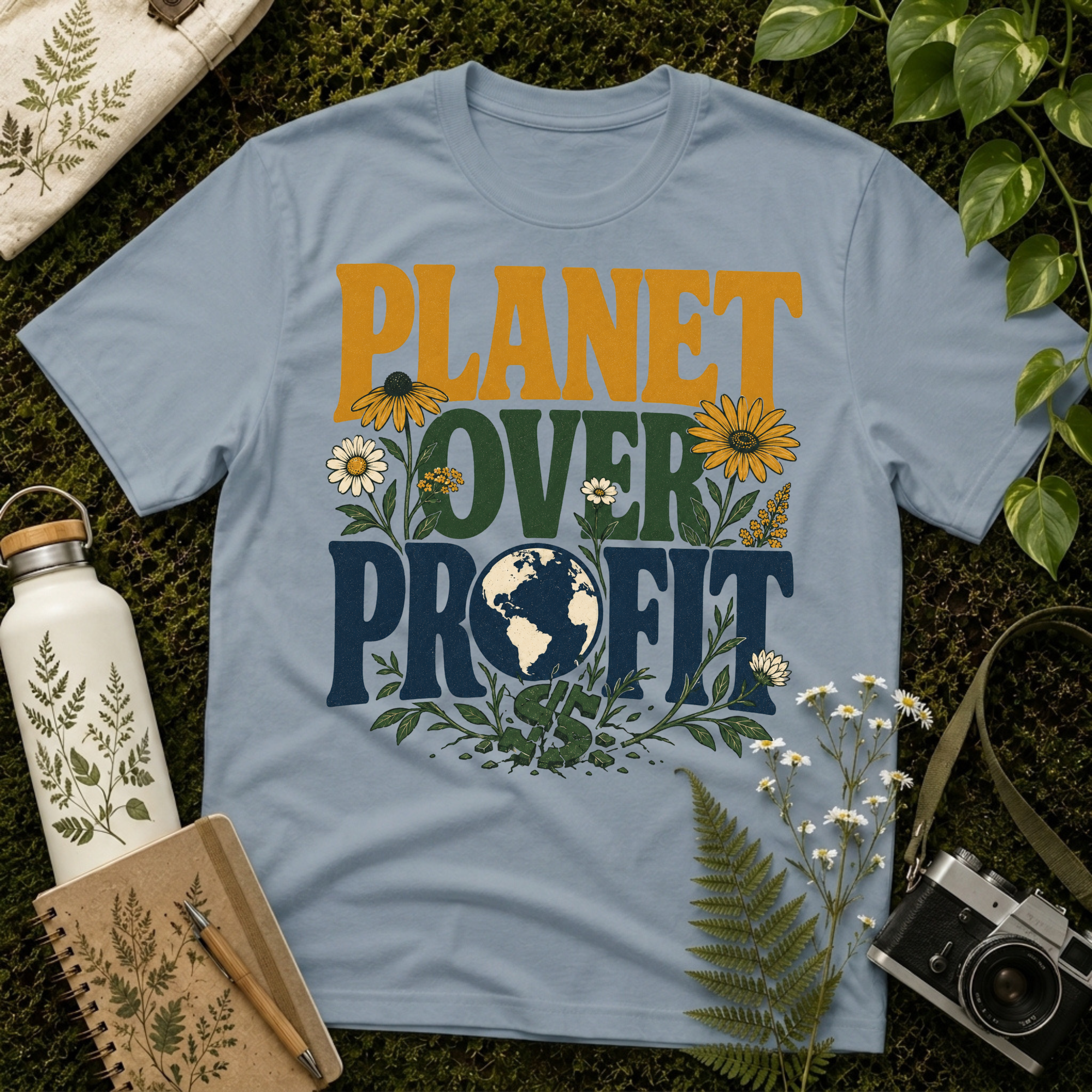 Planet Over Profit Tee