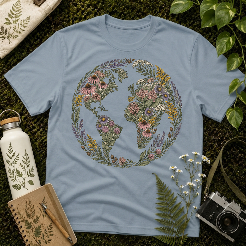 Flower Earth Tee