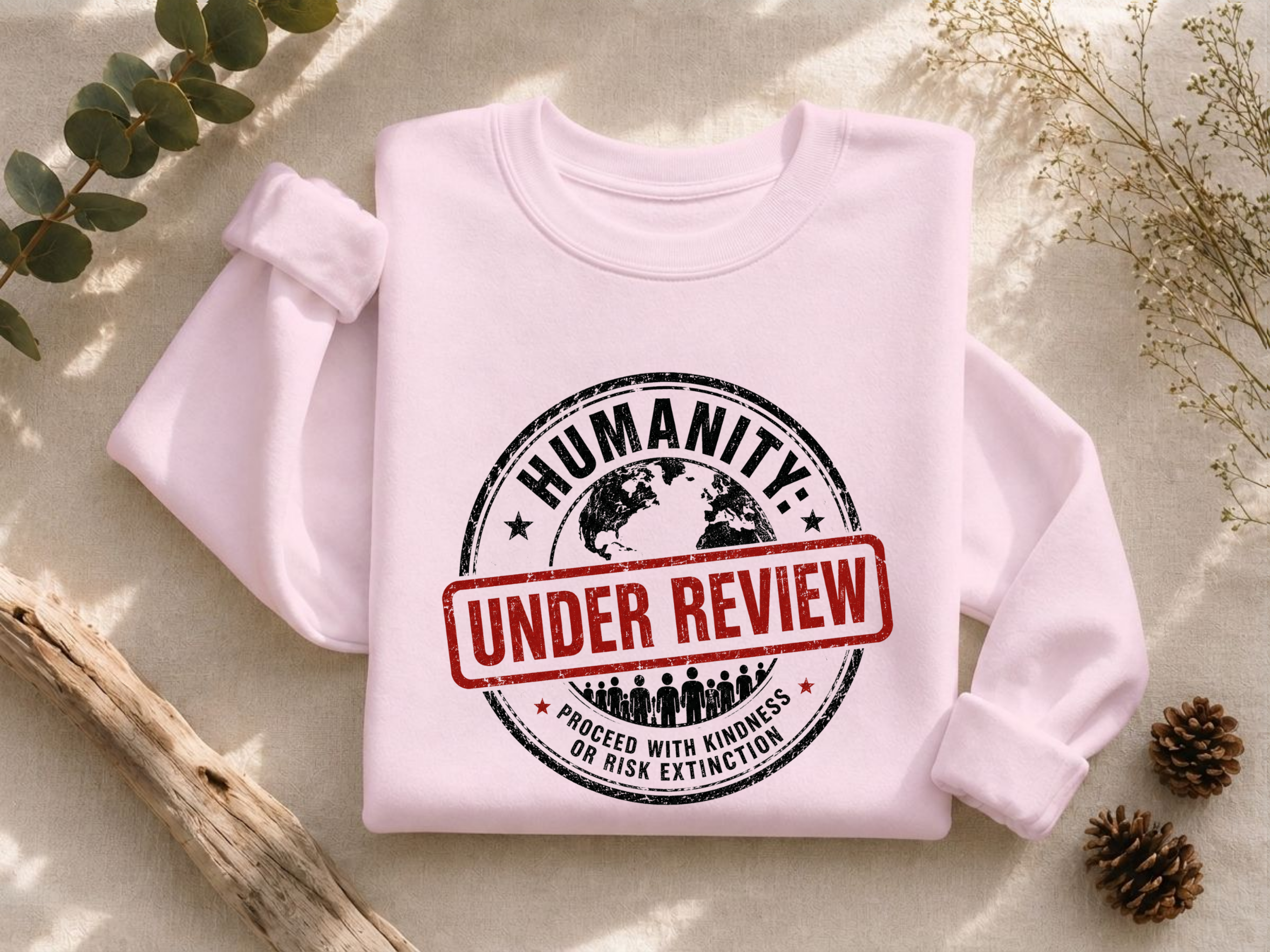 Humanity: Under Review Crewneck Sweatshirt