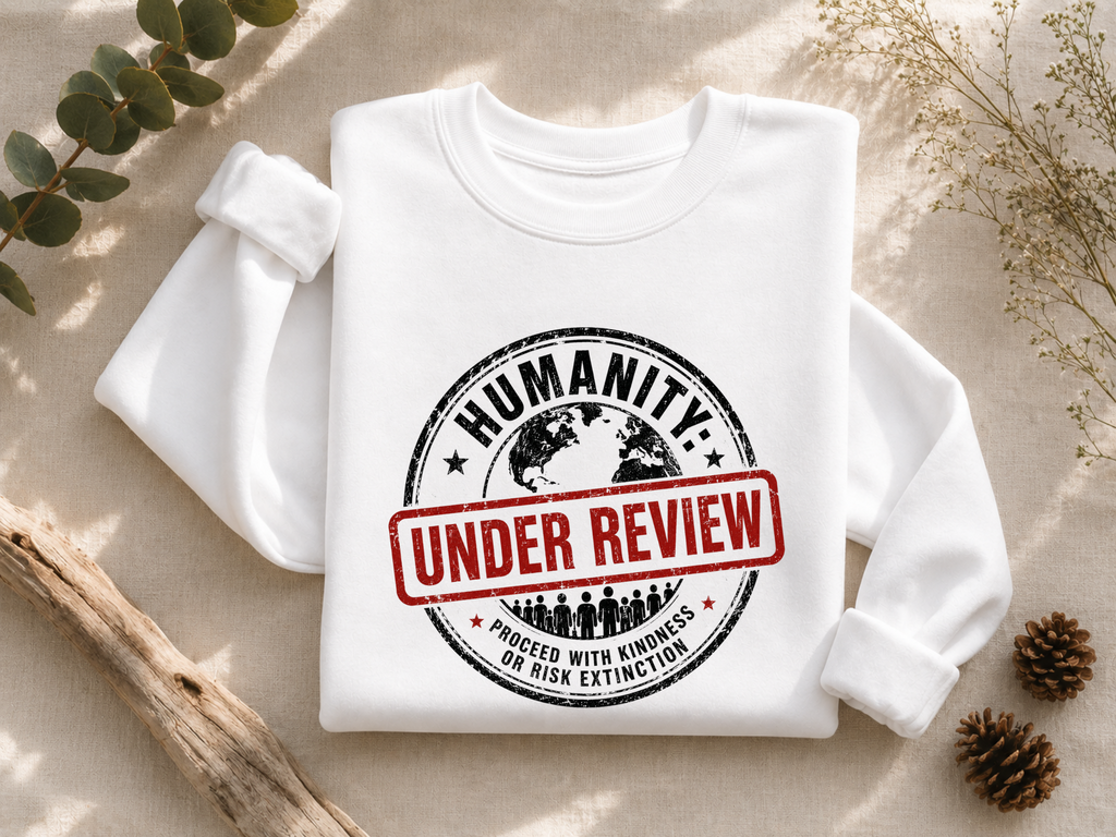 Humanity: Under Review Crewneck Sweatshirt