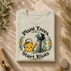 Plant Trees Start Riots Watering Can Tee