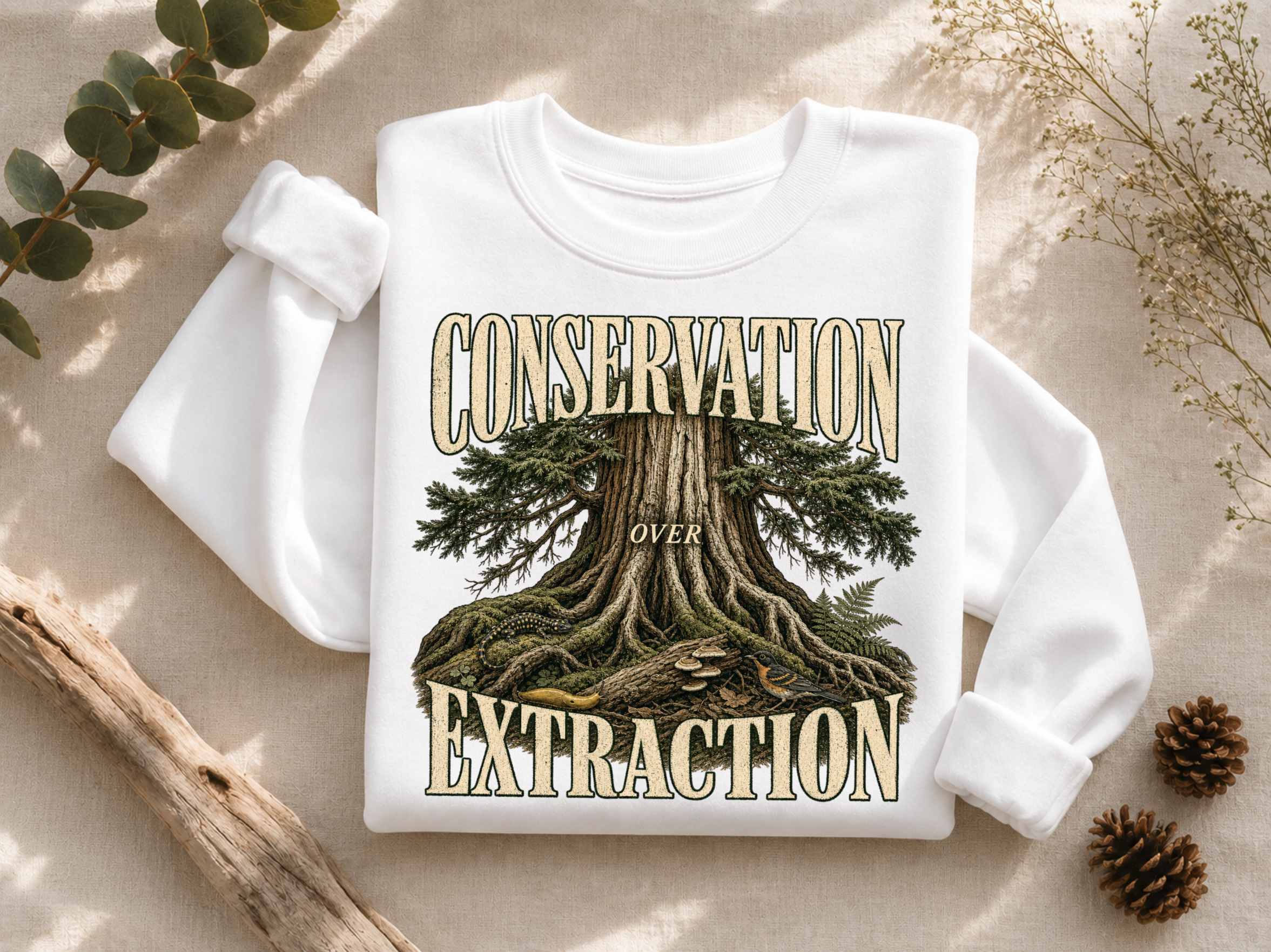 Conservation Over Extraction Crewneck Sweatshirt