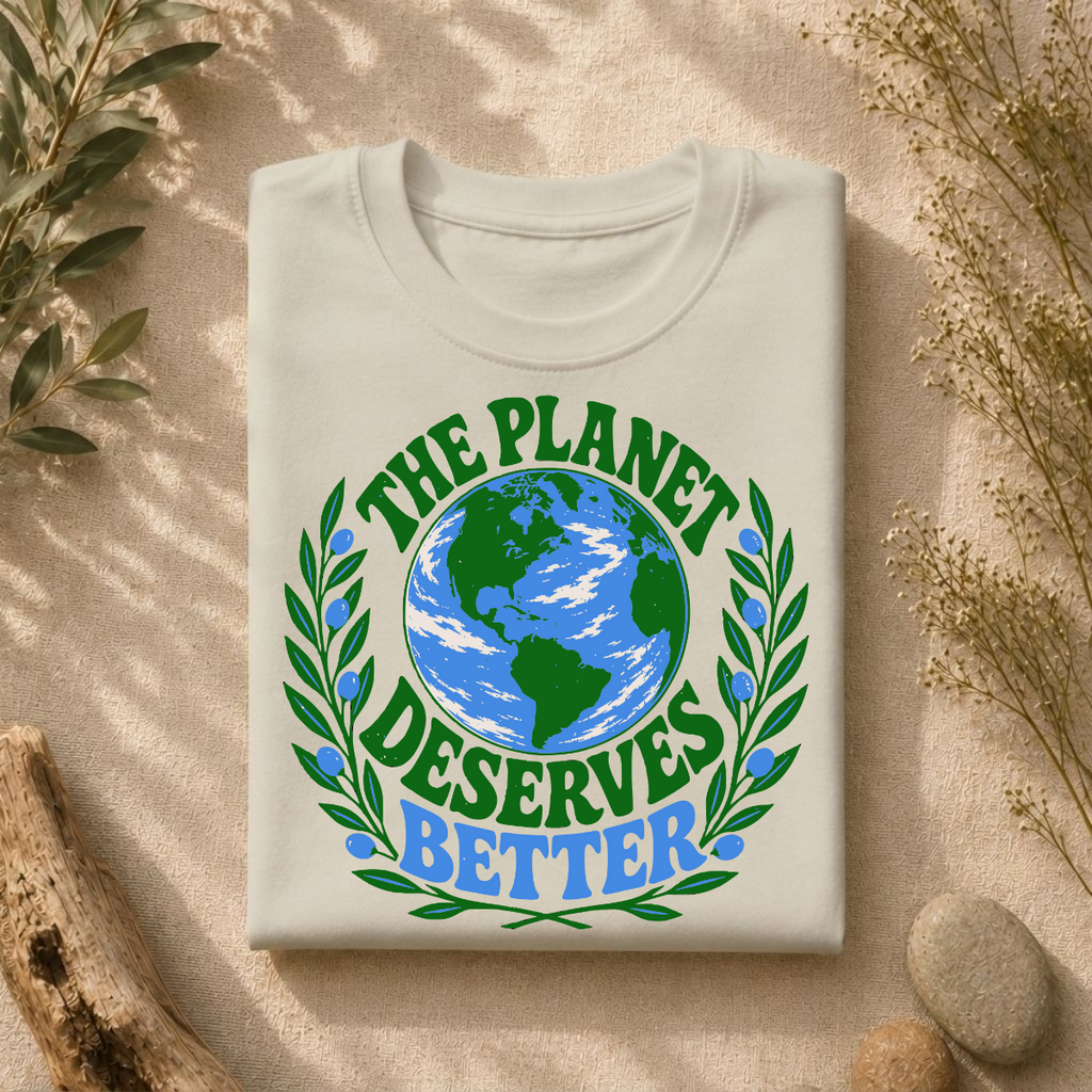 The Planet Deserves Better B+G Tee