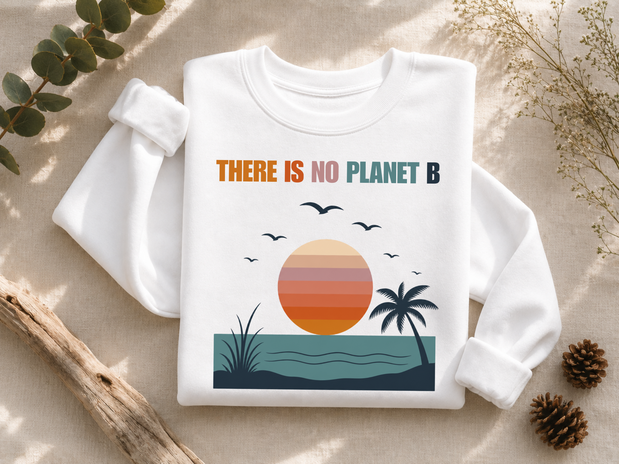 There Is No Planet B Crewneck Sweatshirt