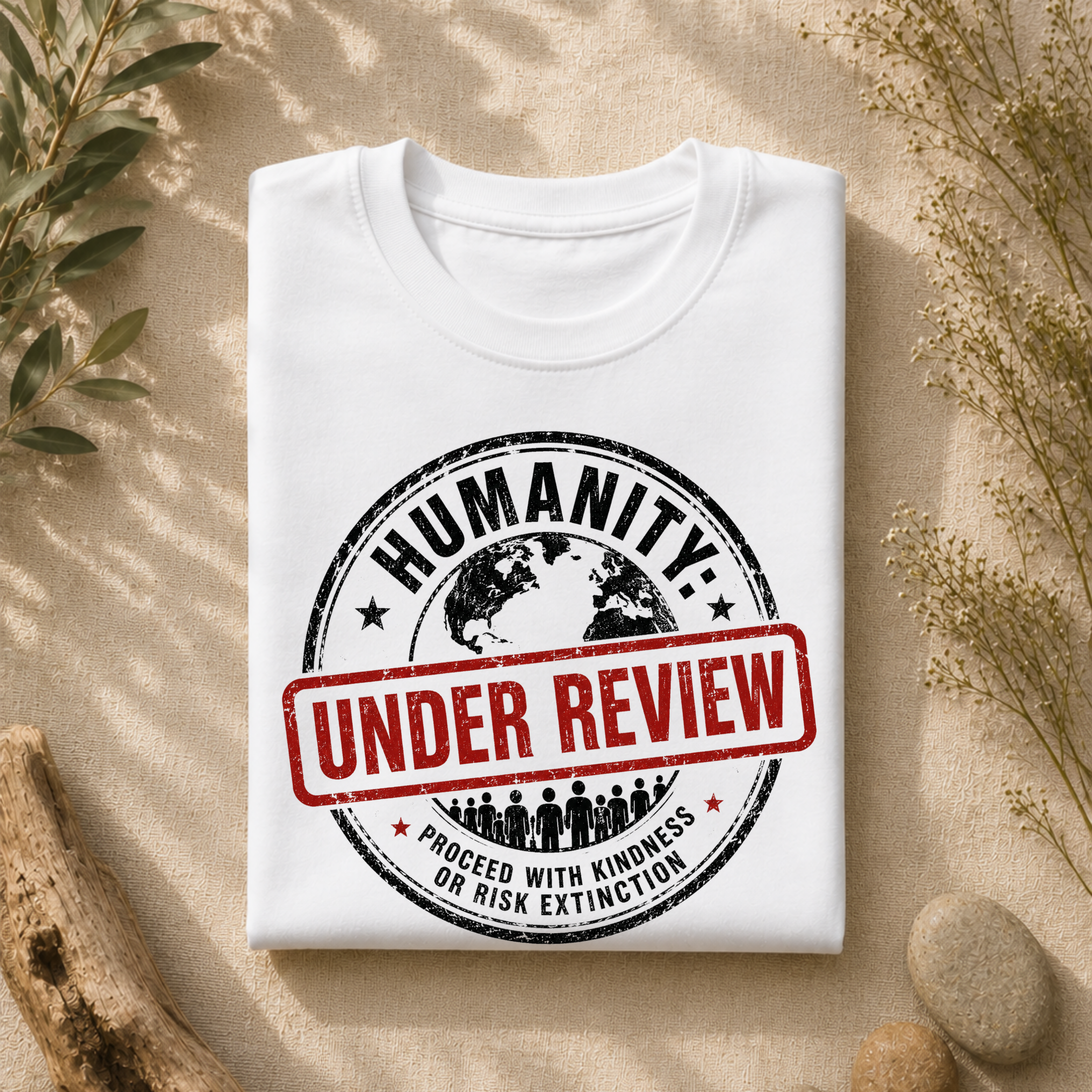Humanity Under Review Tee