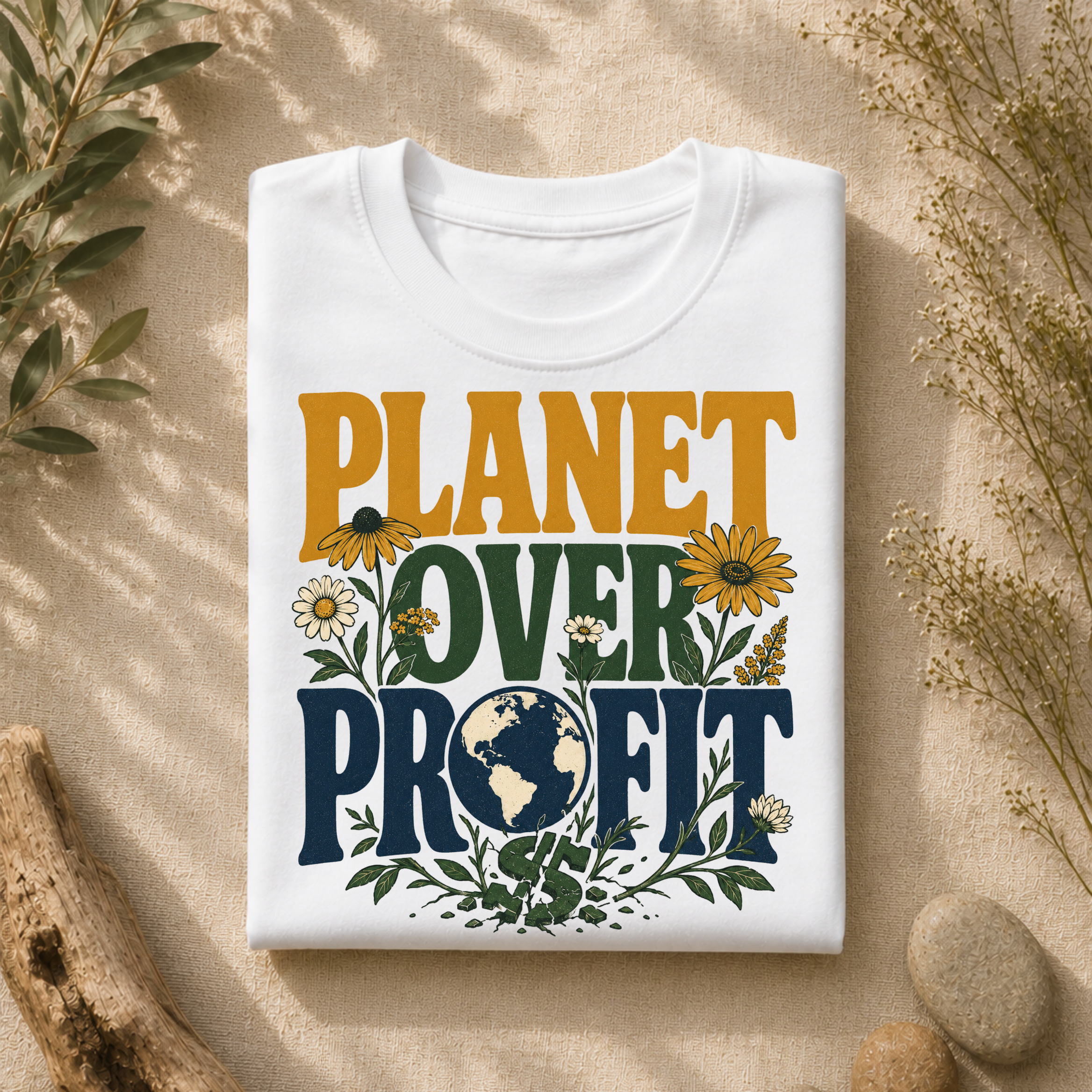 Planet Over Profit Tee