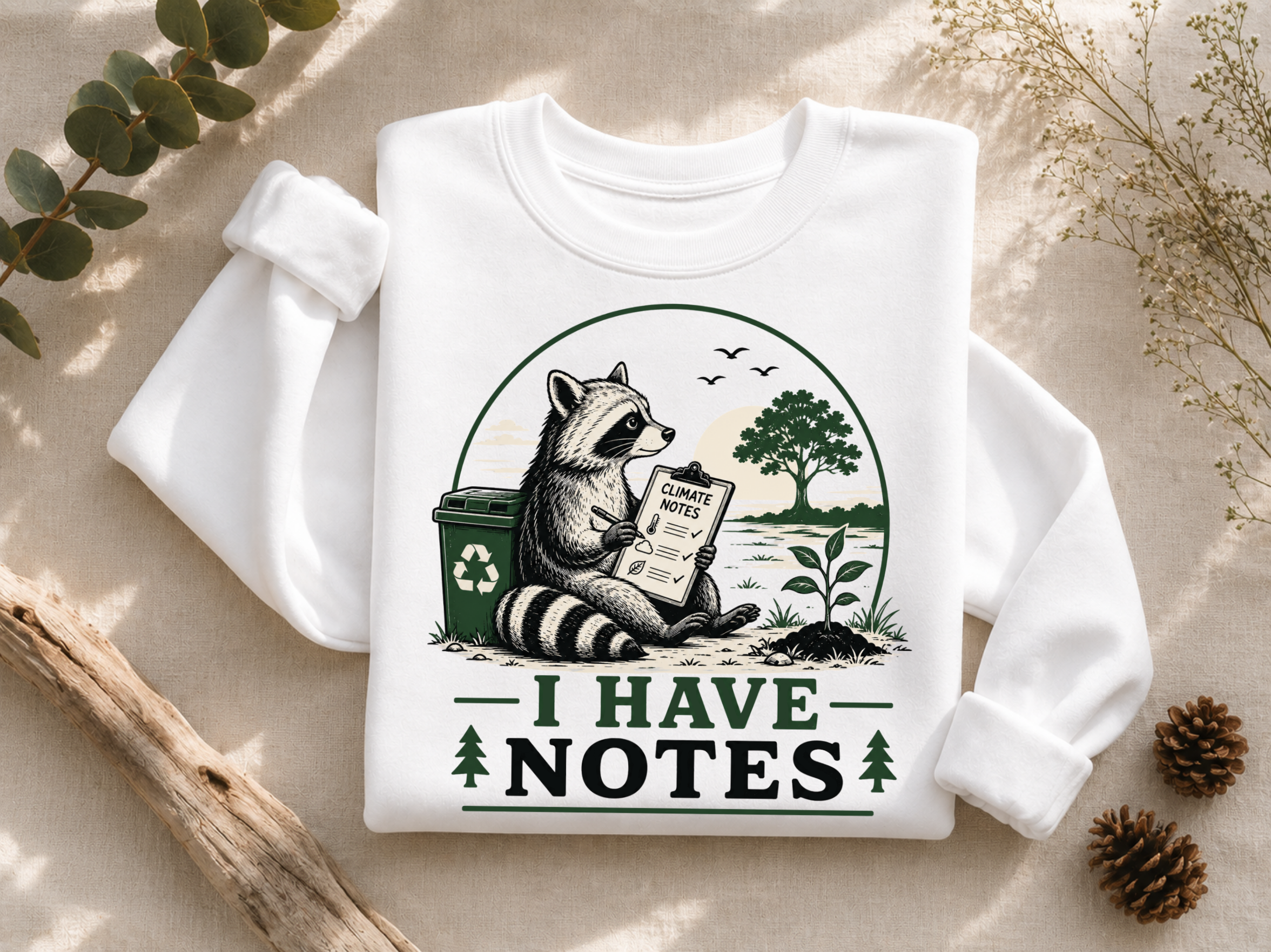 I Have Notes Sat Crewneck Sweatshirt