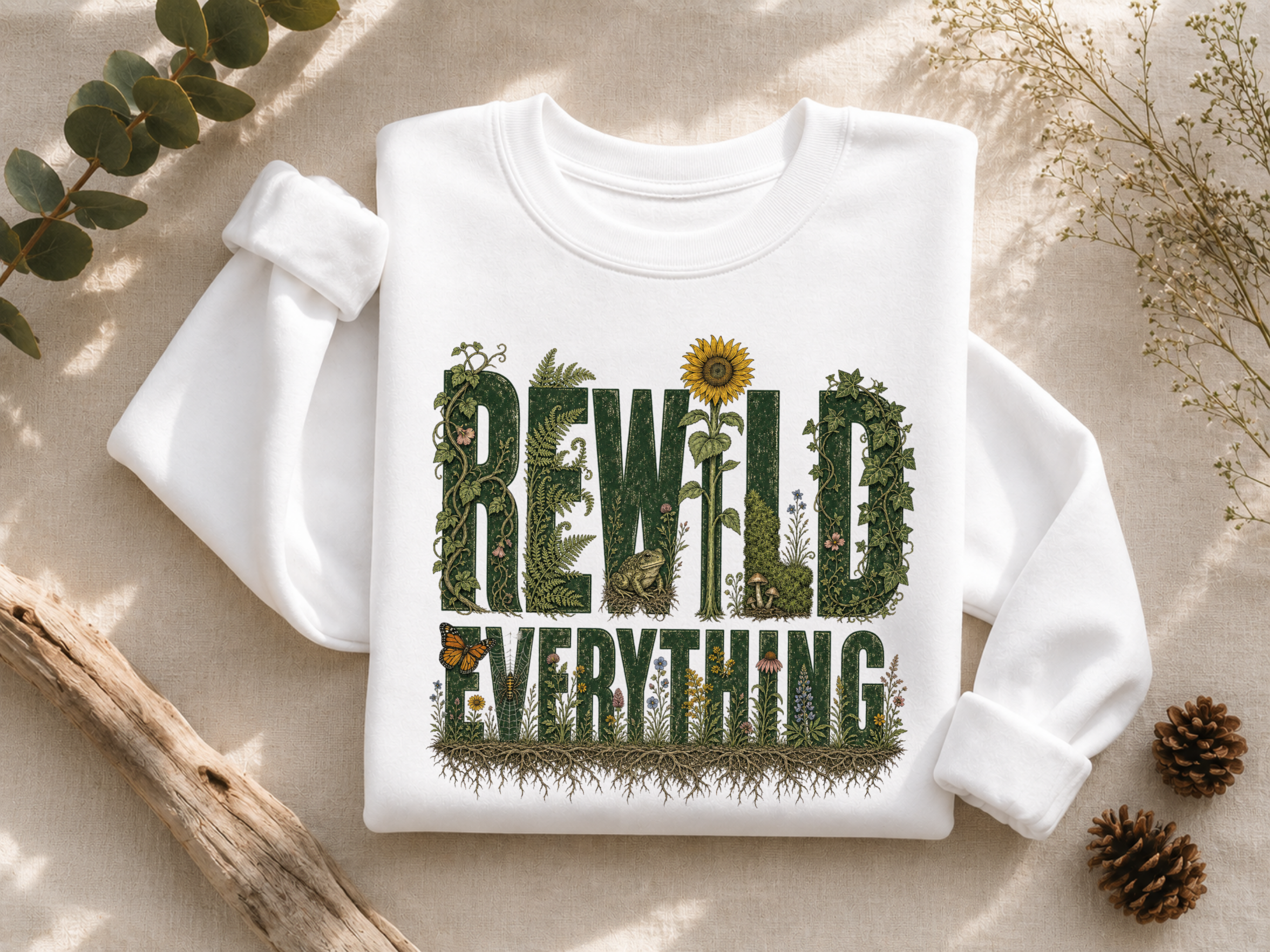 Rewild Everything Crewneck Sweatshirt