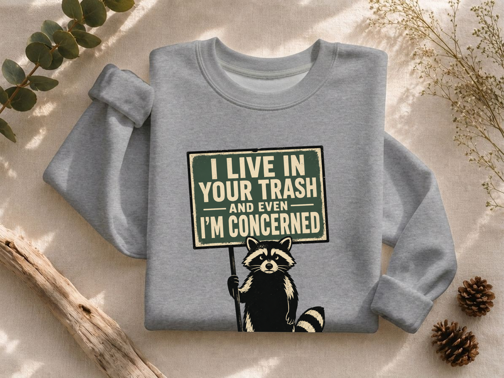 Even I’m Concerned Crewneck Sweatshirt