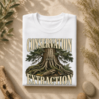 Conservation Over Extraction Tee