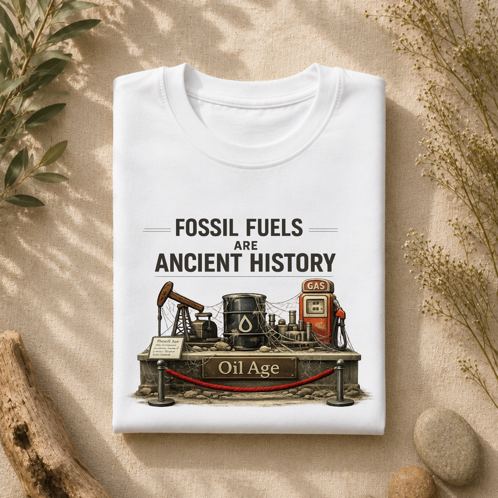 Fossil Fuels Are Ancient History Tee