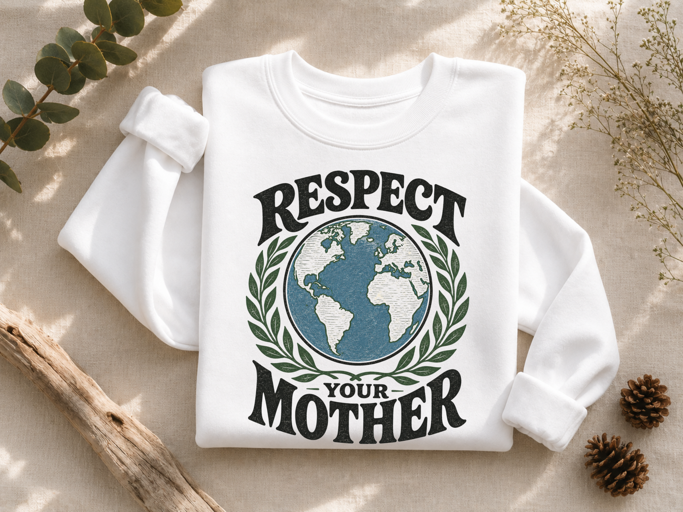 Respect Your Mother Crewneck Sweatshirt