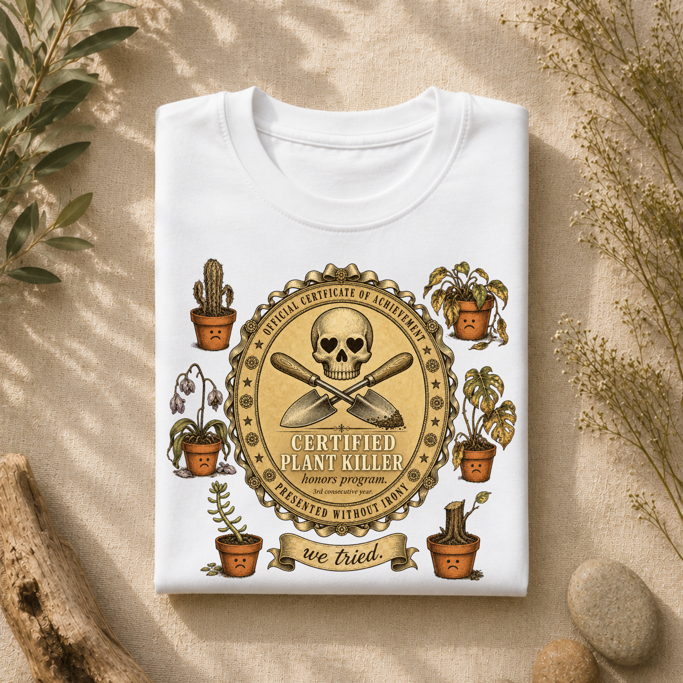 Certified Plant Killer Tee