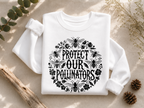 Protect Our Pollinators Ink Crewneck Sweatshirt